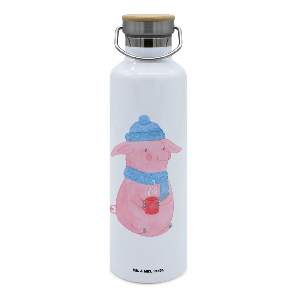 Trinkflasche Schwein Glühwein Thermosflasche, Isolierflasche, Edelstahl, Trinkflasche, isoliert, Wamrhaltefunktion, Sportflasche, Flasche zum Sport, Sportlerflasche, Winter, Weihnachten, Weihnachtsdeko, Nikolaus, Advent, Heiligabend, Wintermotiv, Glühschwein, Glühwein, Weihnachtsmarkt, Punsch