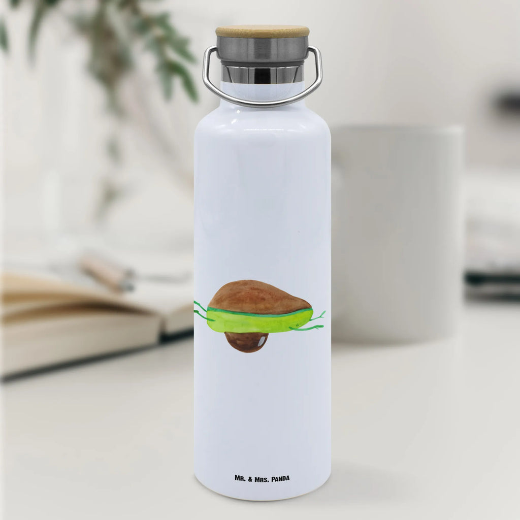 Trinkflasche Avocado Yoga Thermosflasche, Isolierflasche, Edelstahl, Trinkflasche, isoliert, Wamrhaltefunktion, Sportflasche, Flasche zum Sport, Sportlerflasche, Avocado, Veggie, Vegan, Gesund, Avocado Yoga Vegan