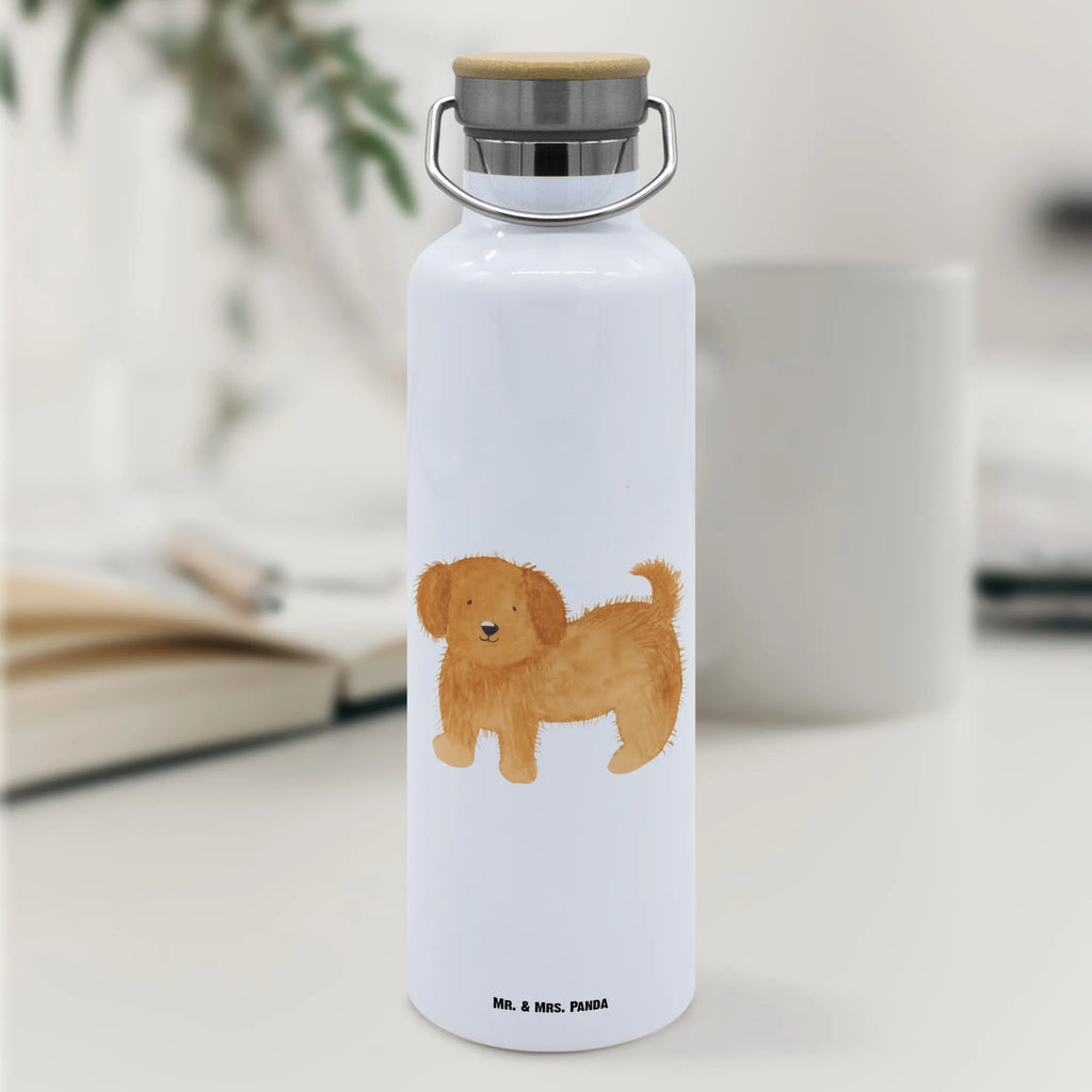 Trinkflasche Hund Flauschig Thermosflasche, Isolierflasche, Edelstahl, Trinkflasche, isoliert, Wamrhaltefunktion, Sportflasche, Flasche zum Sport, Sportlerflasche, Hund, Hundemotiv, Haustier, Hunderasse, Tierliebhaber, Hundebesitzer, Sprüche, Hunde, Frauchen, Hundemama, Hundeliebe