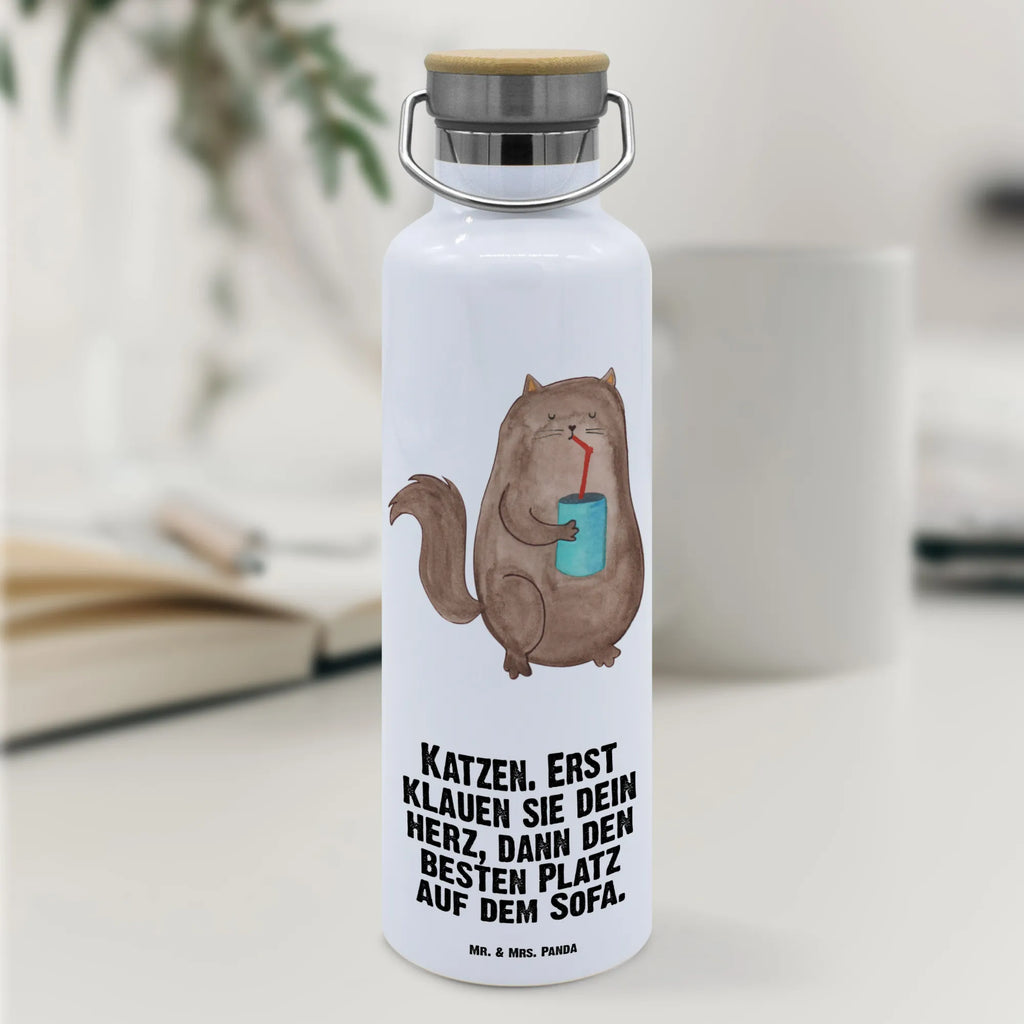 Trinkflasche Katze Dose Thermosflasche, Isolierflasche, Edelstahl, Trinkflasche, isoliert, Wamrhaltefunktion, Sportflasche, Flasche zum Sport, Sportlerflasche, Katze, Katzenmotiv, Katzenfan, Katzendeko, Katzenfreund, Katzenliebhaber, Katzenprodukte, Katzenartikel, Katzenaccessoires, Katzensouvenirs, Katzenliebhaberprodukte, Katzenmotive, Katzen, Kater, Mietze, Cat, Cats, Katzenhalter, Katzenbesitzerin, Haustier, Futter, Katzenfutter