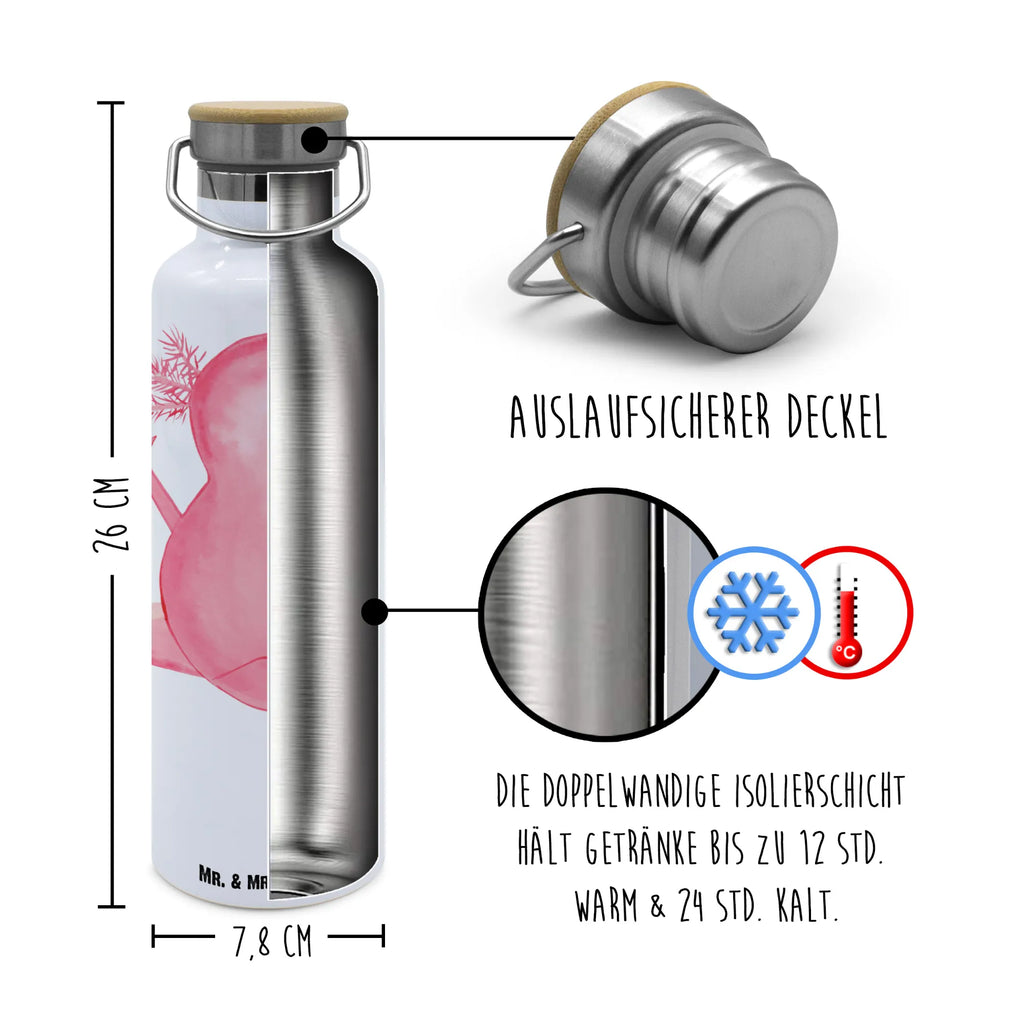 Trinkflasche Axolotl Hurra Thermosflasche, Isolierflasche, Edelstahl, Trinkflasche, isoliert, Wamrhaltefunktion, Sportflasche, Flasche zum Sport, Sportlerflasche, Axolotl, Molch, Axolot, Schwanzlurch, Lurch, Lurche, fröhlich, Spaß, Freude, Motivation, Zufriedenheit