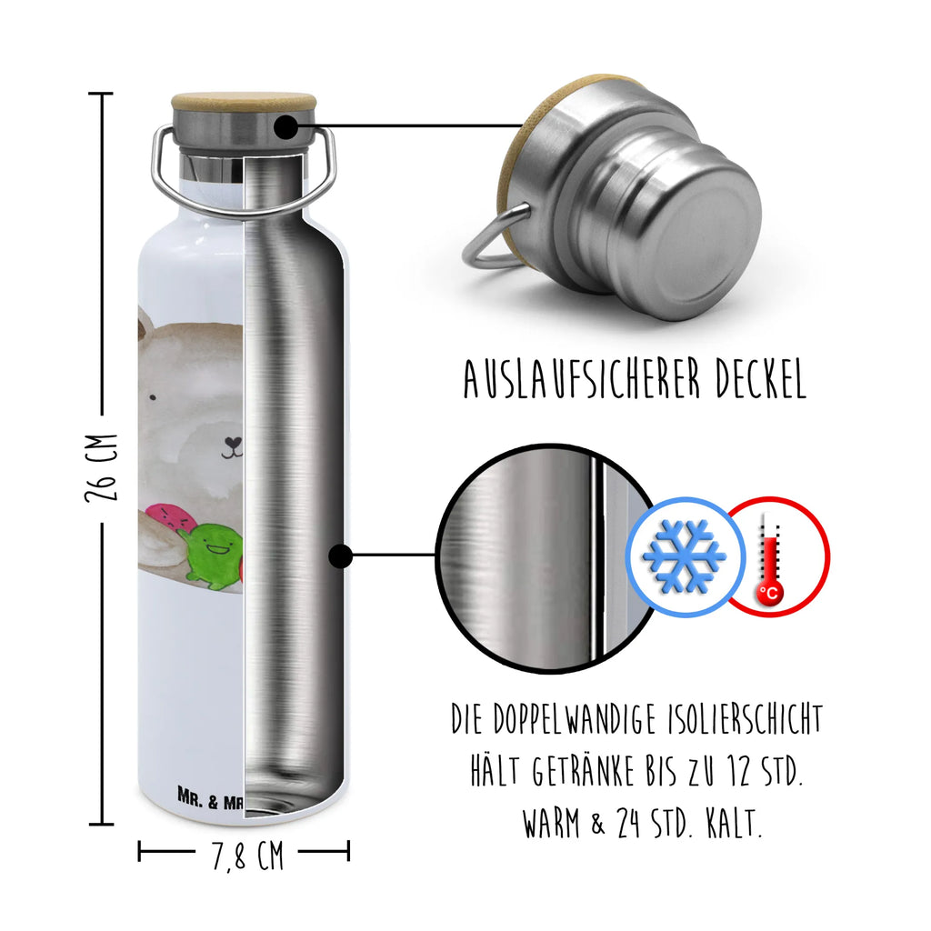 Trinkflasche Bär Gefühl Thermosflasche, Isolierflasche, Edelstahl, Trinkflasche, isoliert, Wamrhaltefunktion, Sportflasche, Flasche zum Sport, Sportlerflasche, Bär, Teddy, Teddybär, Wahnsinn, Verrückt, Durchgedreht