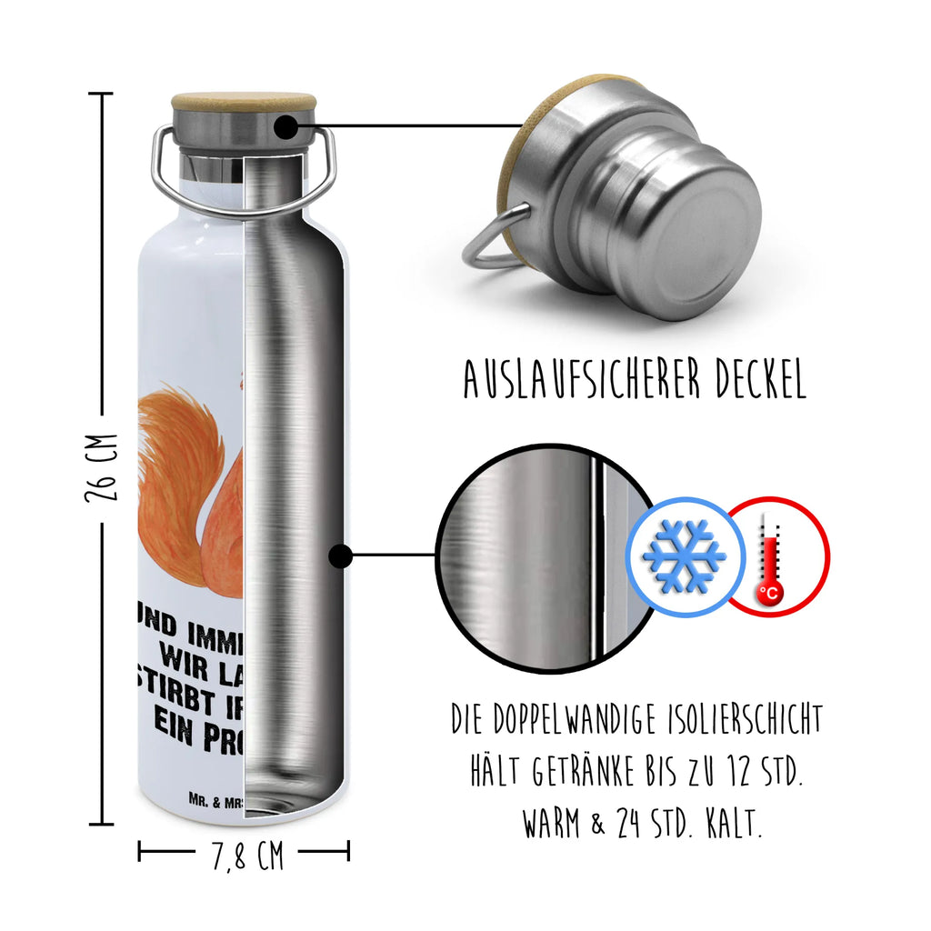 Trinkflasche Eichhörnchen Blume Thermosflasche, Isolierflasche, Edelstahl, Trinkflasche, isoliert, Wamrhaltefunktion, Sportflasche, Flasche zum Sport, Sportlerflasche, Tiermotive, Gute Laune, lustige Sprüche, Tiere, Eichhörnchen, Eichhorn, Spruch positiv, Lachen, Spaß, Motivation Sprüche, Motivation Bilder, glücklich Spruch, Spruch Deko