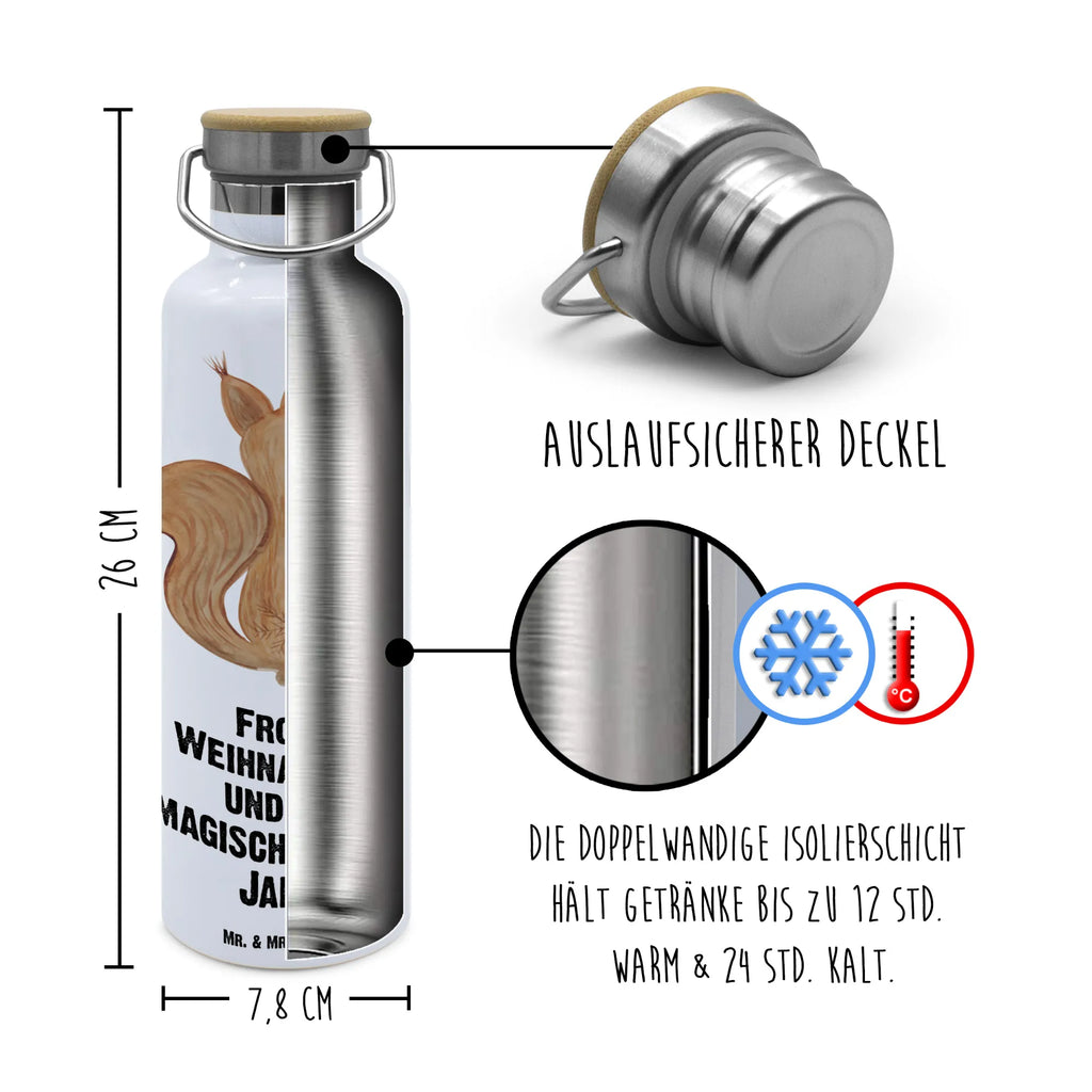 Trinkflasche Eichhörnchen Weihnachten Thermosflasche, Isolierflasche, Edelstahl, Trinkflasche, isoliert, Wamrhaltefunktion, Sportflasche, Flasche zum Sport, Sportlerflasche, Winter, Weihnachten, Weihnachtsdeko, Nikolaus, Advent, Heiligabend, Wintermotiv, Frohe Weihnachten, Frohes neues Jahr, Guten Rutsch, Weihnachtsmotiv, Weihnachtsgruß, Neujahr, Vogel