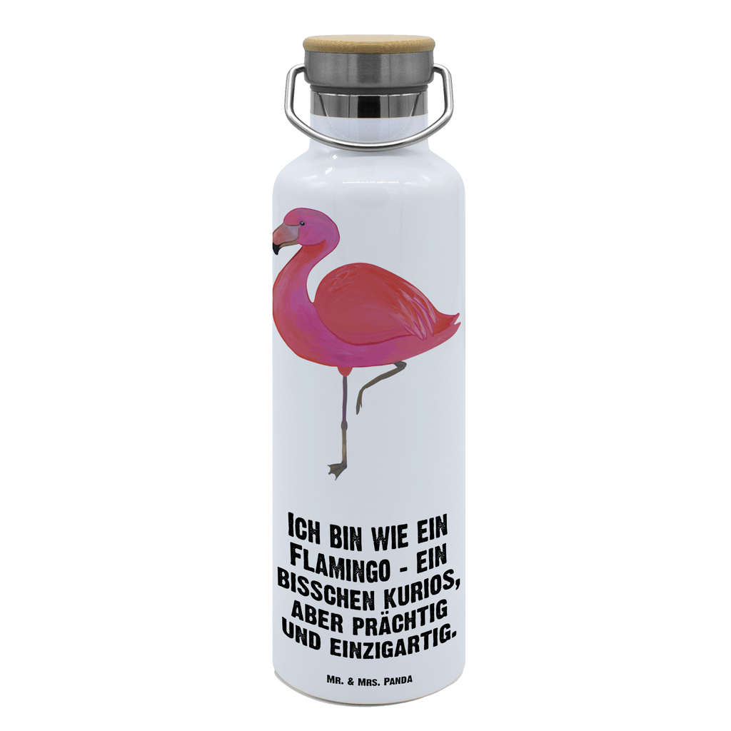 Trinkflasche Flamingo Classic Thermosflasche, Isolierflasche, Edelstahl, Trinkflasche, isoliert, Wamrhaltefunktion, Sportflasche, Flasche zum Sport, Sportlerflasche, Flamingo, Einzigartig, Selbstliebe, Stolz, ich, für mich, Spruch, Freundin, Freundinnen, Außenseiter, Sohn, Tochter, Geschwister