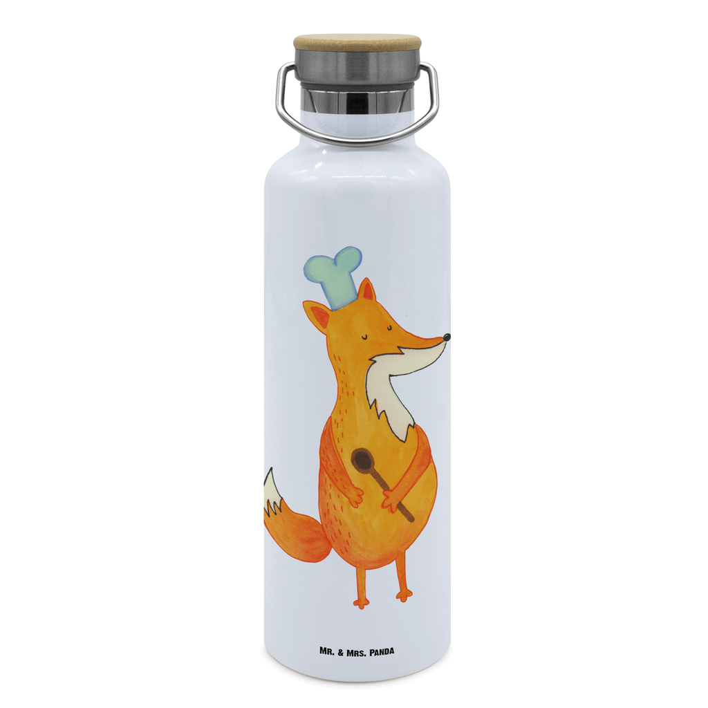 Trinkflasche Fuchs Koch Thermosflasche, Isolierflasche, Edelstahl, Trinkflasche, isoliert, Wamrhaltefunktion, Sportflasche, Flasche zum Sport, Sportlerflasche, Fuchs, Füchse, Koch Geschenk, Küche Spruch, Küche Deko, Köche, Bäcker, Party Spruch, Spruch lustig, witzig