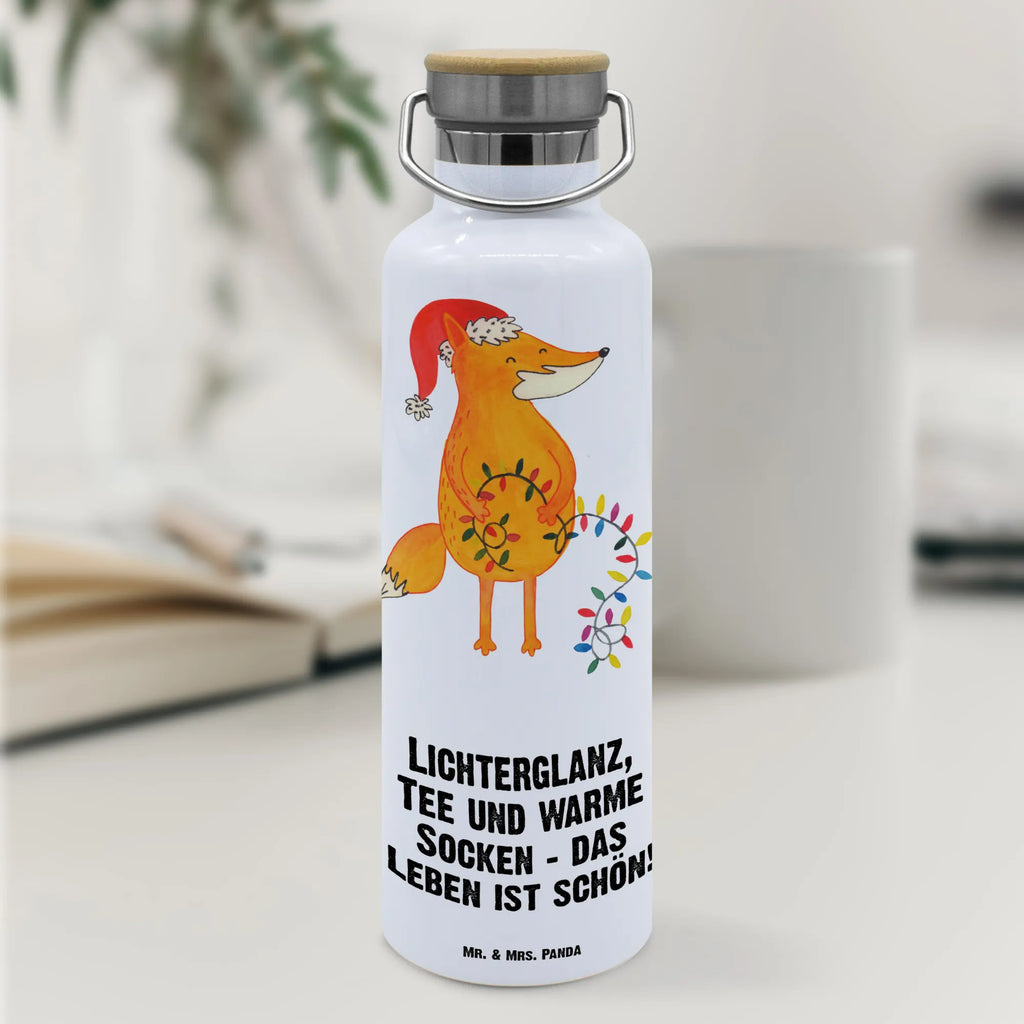 Trinkflasche Fuchs Weihnachten Thermosflasche, Isolierflasche, Edelstahl, Trinkflasche, isoliert, Wamrhaltefunktion, Sportflasche, Flasche zum Sport, Sportlerflasche, Winter, Weihnachten, Weihnachtsdeko, Nikolaus, Advent, Heiligabend, Wintermotiv, Fuchs, Füchse, Spruch schön, Geschenk Weihnachten, Weihnachtsmann, Weihnachtszeit