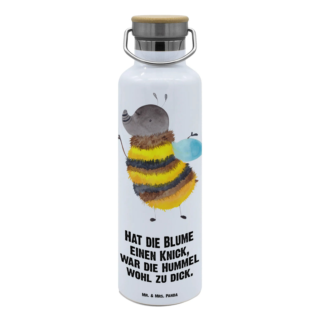 Trinkflasche Hummel flauschig Thermosflasche, Isolierflasche, Edelstahl, Trinkflasche, isoliert, Wamrhaltefunktion, Sportflasche, Flasche zum Sport, Sportlerflasche, Tiermotive, Gute Laune, lustige Sprüche, Tiere, Hummel, Flauschig, Biene, Blume, Natur