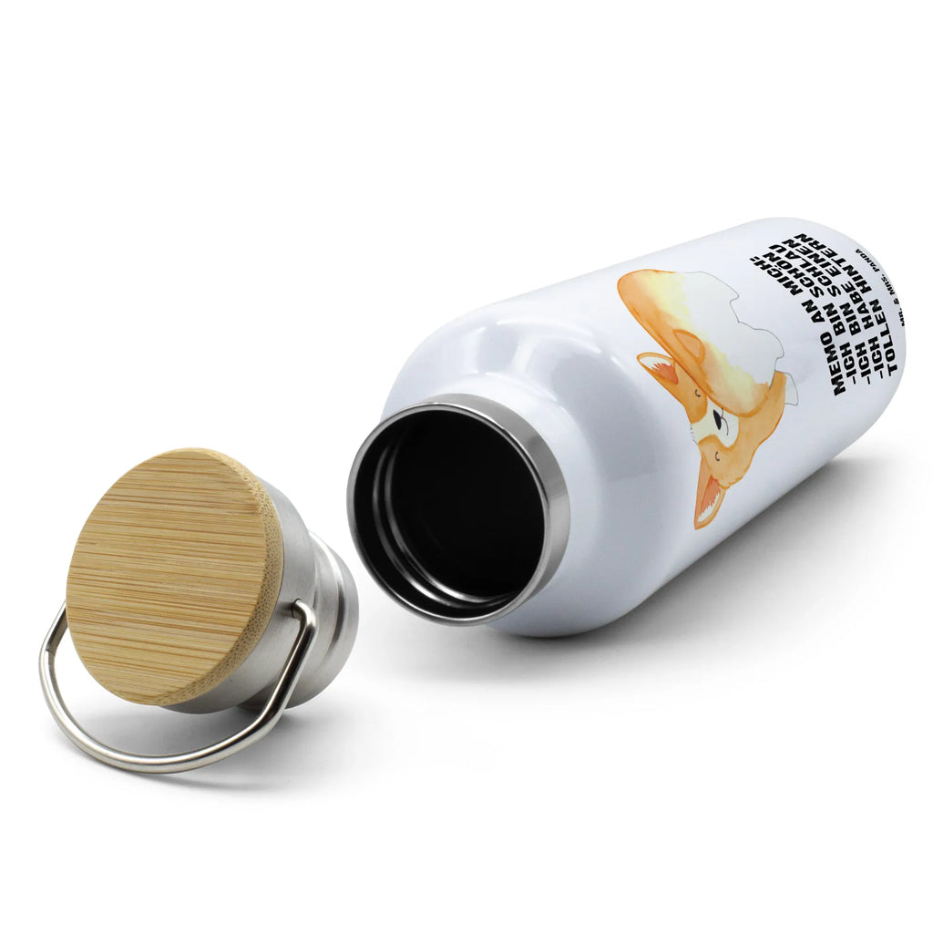 Trinkflasche Corgi Po Thermosflasche, Isolierflasche, Edelstahl, Trinkflasche, isoliert, Wamrhaltefunktion, Sportflasche, Flasche zum Sport, Sportlerflasche, Hund, Hundemotiv, Haustier, Hunderasse, Tierliebhaber, Hundebesitzer, Sprüche, Corgie, Hundeliebe, Motivation, Selbstliebe, Spruch