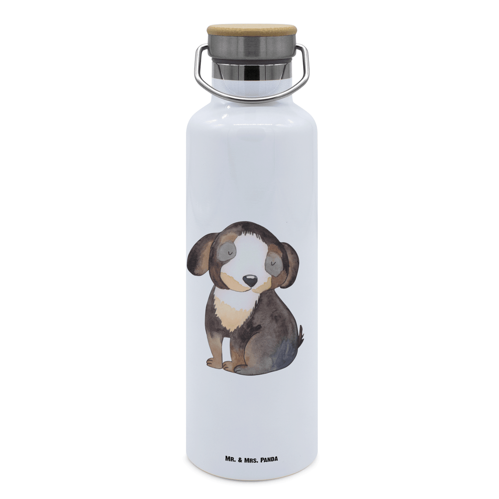 Trinkflasche Hund Entspannen Thermosflasche, Isolierflasche, Edelstahl, Trinkflasche, isoliert, Wamrhaltefunktion, Sportflasche, Flasche zum Sport, Sportlerflasche, Hund, Hundemotiv, Haustier, Hunderasse, Tierliebhaber, Hundebesitzer, Sprüche, schwarzer Hund, Hundeliebe, Liebe, Hundeglück