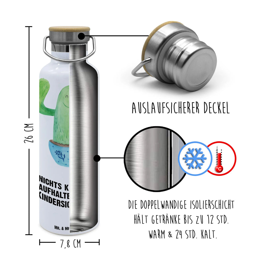 Trinkflasche Kaktus Happy Thermosflasche, Isolierflasche, Edelstahl, Trinkflasche, isoliert, Wamrhaltefunktion, Sportflasche, Flasche zum Sport, Sportlerflasche, Kaktus, Kakteen, Motivation, Spruch, lustig, Kindersicherung, Neustart, Büro, Büroalltag, Kollege, Kollegin, Freundin, Mutter, Familie, Ausbildung