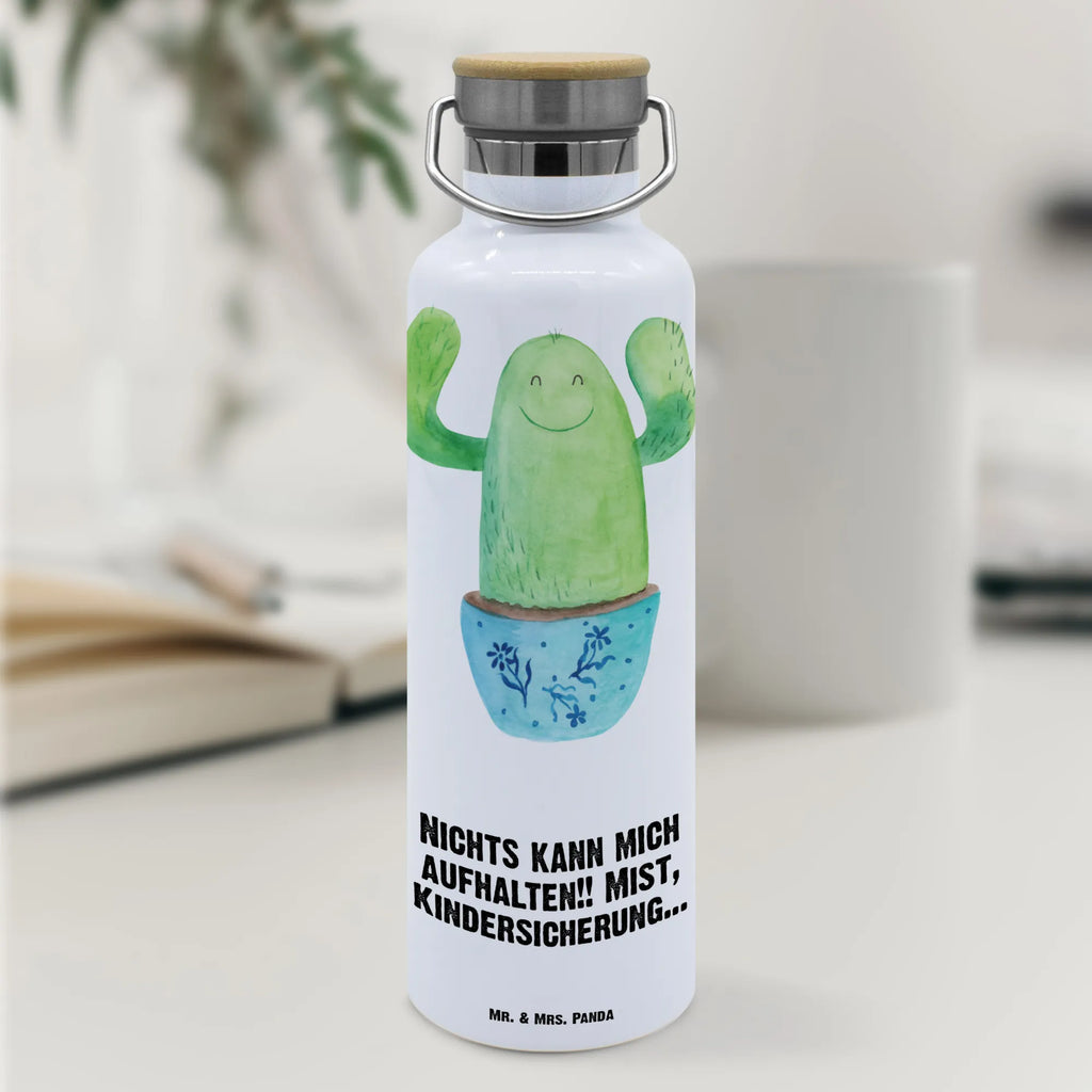 Trinkflasche Kaktus Happy Thermosflasche, Isolierflasche, Edelstahl, Trinkflasche, isoliert, Wamrhaltefunktion, Sportflasche, Flasche zum Sport, Sportlerflasche, Kaktus, Kakteen, Motivation, Spruch, lustig, Kindersicherung, Neustart, Büro, Büroalltag, Kollege, Kollegin, Freundin, Mutter, Familie, Ausbildung