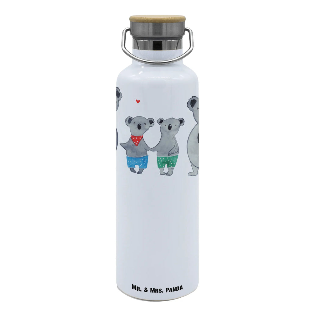 Trinkflasche Koala Familie zwei Thermosflasche, Isolierflasche, Edelstahl, Trinkflasche, isoliert, Wamrhaltefunktion, Sportflasche, Flasche zum Sport, Sportlerflasche, Familie, Vatertag, Muttertag, Bruder, Schwester, Mama, Papa, Oma, Opa, Koala, Koalabär, beste Familie, Familienzeit, Familienleben, Koalafamilie, Lieblingsfamilie