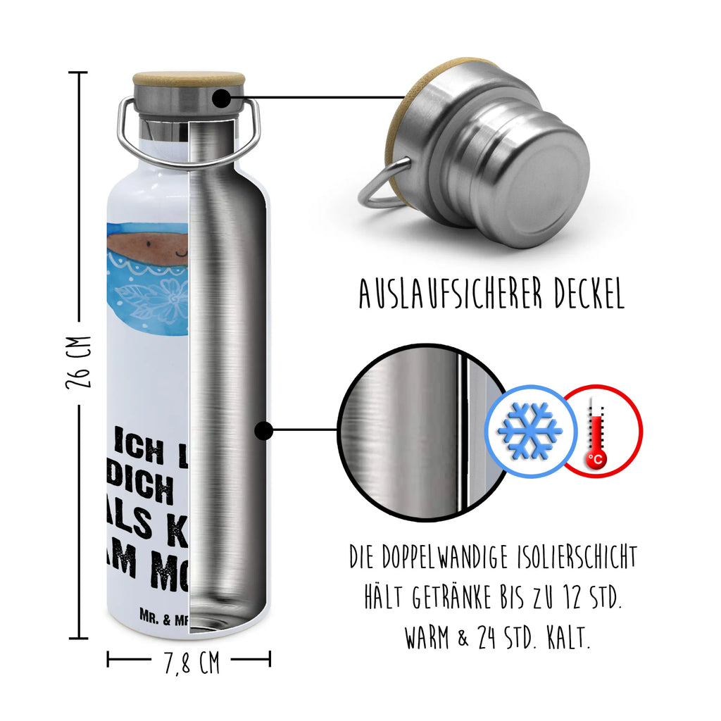 Trinkflasche Kaffee Tasse Thermosflasche, Isolierflasche, Edelstahl, Trinkflasche, isoliert, Wamrhaltefunktion, Sportflasche, Flasche zum Sport, Sportlerflasche, Tiermotive, Gute Laune, lustige Sprüche, Tiere, Kaffee, Tasse, Liebe, Geschmack, Genuss, Glücklich