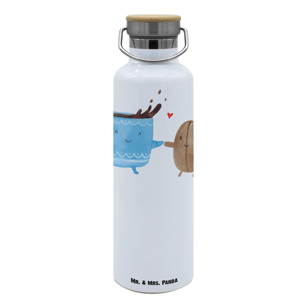 Trinkflasche Kaffee Bohne Thermosflasche, Isolierflasche, Edelstahl, Trinkflasche, isoliert, Wamrhaltefunktion, Sportflasche, Flasche zum Sport, Sportlerflasche, Tiermotive, Gute Laune, lustige Sprüche, Tiere, Kaffee, Kaffeebohne, Genuss, Zufriedenheit, Glück