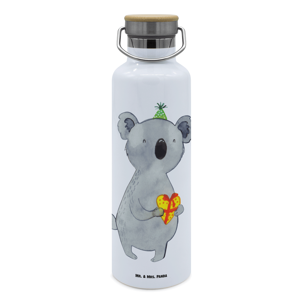 Trinkflasche Koala Geschenk Thermosflasche, Isolierflasche, Edelstahl, Trinkflasche, isoliert, Wamrhaltefunktion, Sportflasche, Flasche zum Sport, Sportlerflasche, Koala, Koalabär, Geschenk, Geburtstag, Party