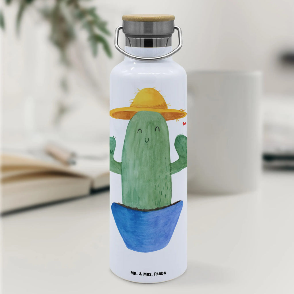 Trinkflasche Kaktus Hut Thermosflasche, Isolierflasche, Edelstahl, Trinkflasche, isoliert, Wamrhaltefunktion, Sportflasche, Flasche zum Sport, Sportlerflasche, Kaktus, Kakteen, Reisen, Weltreise, Weltenbummler, Reisetagebuch, Städtetrip, Kaktusliebe, Geschenkidee, Spruch, Motivation