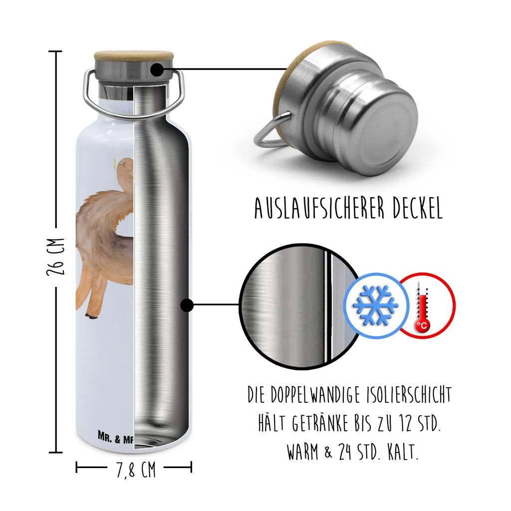 Trinkflasche Lama Stolz Thermosflasche, Isolierflasche, Edelstahl, Trinkflasche, isoliert, Wamrhaltefunktion, Sportflasche, Flasche zum Sport, Sportlerflasche, Lama, Alpaka, Lamas, Außenseiter, Anders, Neustart, stolz, Hippie, Freundin, Freundinnen, beste Freundin, Kumpel, Familie, Family