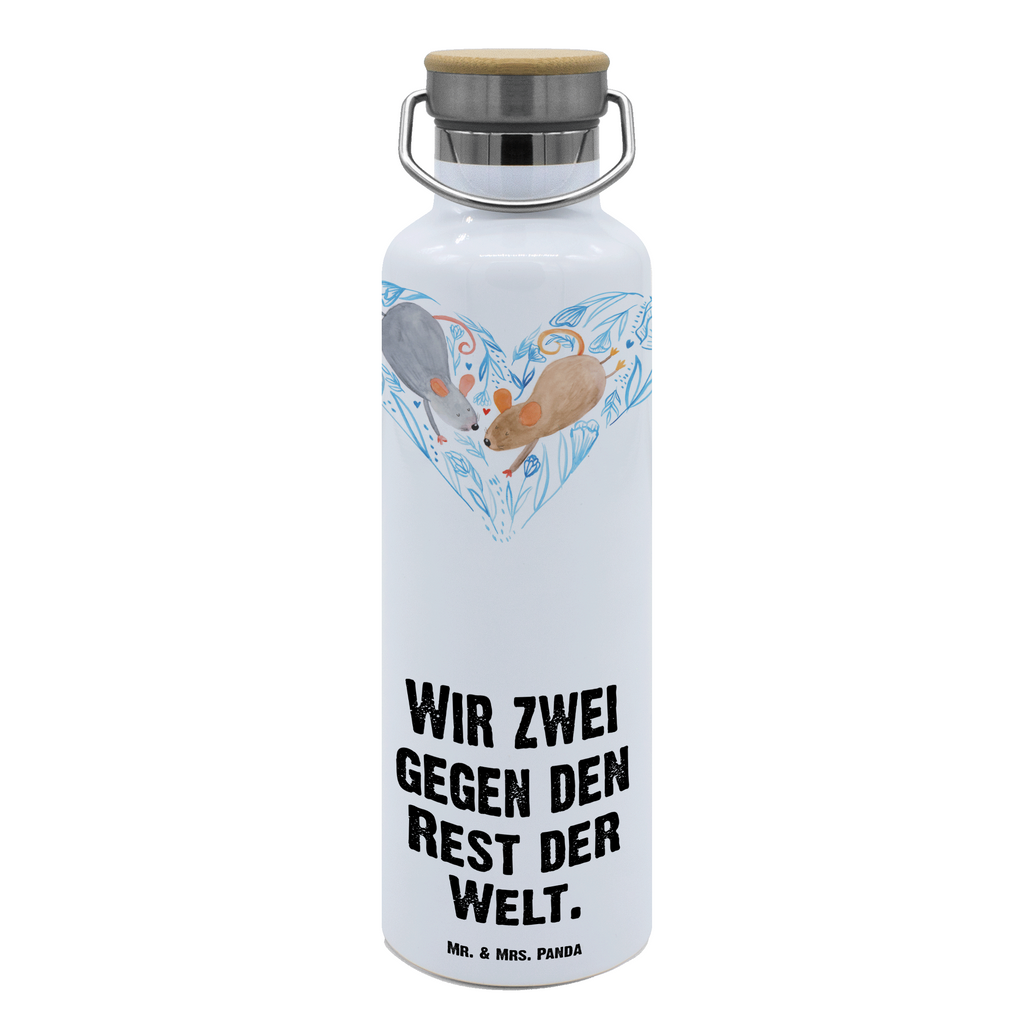 Trinkflasche Mäuse Herz Thermosflasche, Isolierflasche, Edelstahl, Trinkflasche, isoliert, Wamrhaltefunktion, Sportflasche, Flasche zum Sport, Sportlerflasche, Liebe, Partner, Freund, Freundin, Ehemann, Ehefrau, Heiraten, Verlobung, Heiratsantrag, Liebesgeschenk, Jahrestag, Hocheitstag, Maus, Mäuse, Liebesbotschaft, Liebesbeweis, Hochzeit, Lieblingsmensch, Gemeinsamkeit, Love, Geschenk für zwei