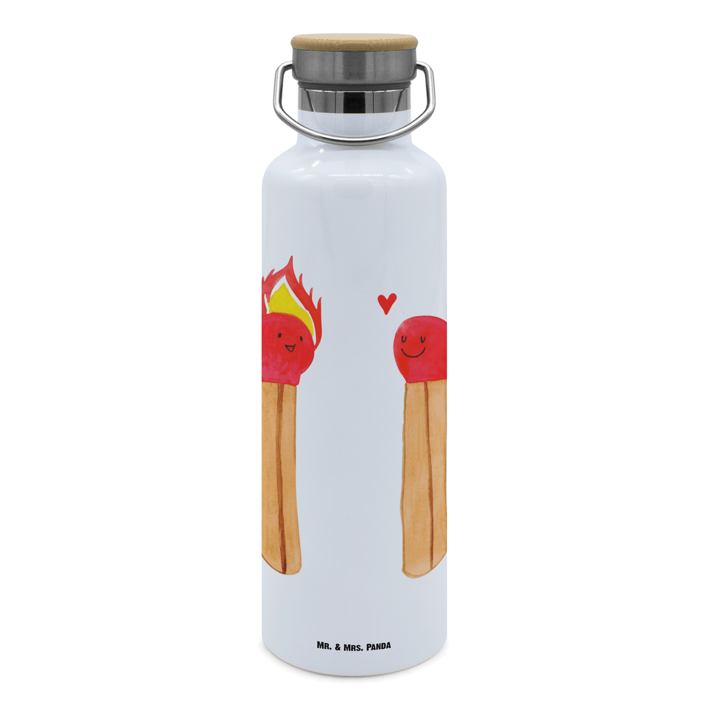 Trinkflasche Streichhölzer Thermosflasche, Isolierflasche, Edelstahl, Trinkflasche, isoliert, Wamrhaltefunktion, Sportflasche, Flasche zum Sport, Sportlerflasche, Liebe, Partner, Freund, Freundin, Ehemann, Ehefrau, Heiraten, Verlobung, Heiratsantrag, Liebesgeschenk, Jahrestag, Hocheitstag, Streichhölzer