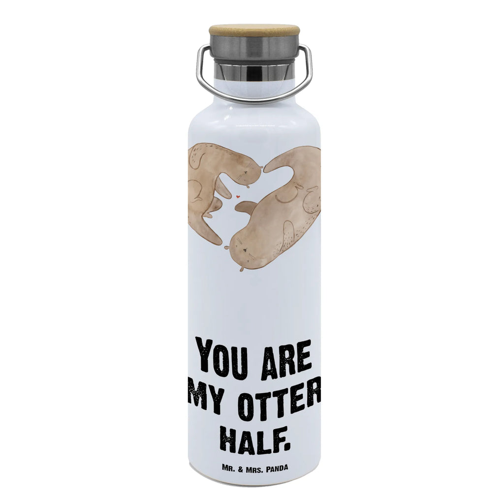 Trinkflasche Otter Herz Thermosflasche, Isolierflasche, Edelstahl, Trinkflasche, isoliert, Wamrhaltefunktion, Sportflasche, Flasche zum Sport, Sportlerflasche, Otter, Fischotter, Seeotter, Liebe, Herz, Liebesbeweis, Liebesgeschenk, Bessere Hälfte, Love you, Jahrestag, Hochzeitstag, Verlobung, gemeinsames Leben