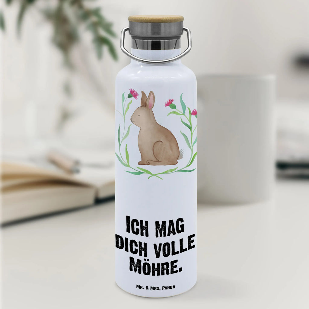 Trinkflasche Hase Sitzen Thermosflasche, Isolierflasche, Edelstahl, Trinkflasche, isoliert, Wamrhaltefunktion, Sportflasche, Flasche zum Sport, Sportlerflasche, Ostern, Osterhase, Ostergeschenke, Osternest, Osterdeko, Geschenke zu Ostern, Ostern Geschenk, Ostergeschenke Kinder, Ostern Kinder, Frohe Ostern, Ostergrüße, Osterblume, Liebe, Grüße, Hase, Kaninchen