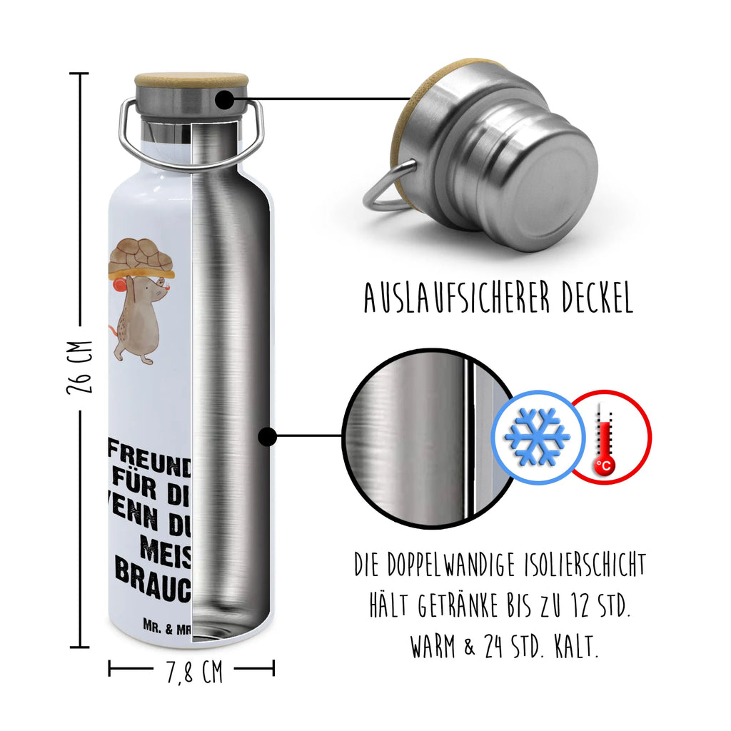 Trinkflasche Schildkröte Maus Thermosflasche, Isolierflasche, Edelstahl, Trinkflasche, isoliert, Wamrhaltefunktion, Sportflasche, Flasche zum Sport, Sportlerflasche, Schildkröte, Maus, Freunde, Freundinnen, beste Freunde, beste Freundinnen