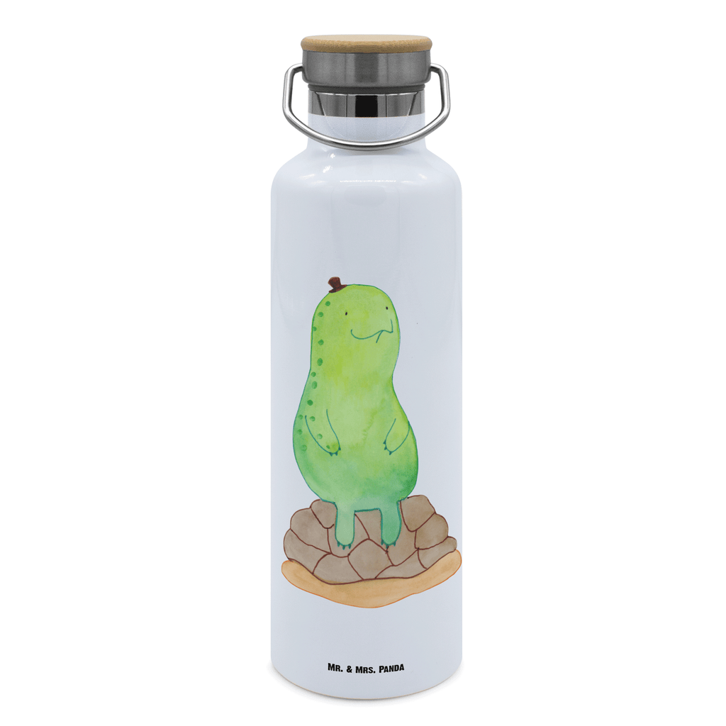 Trinkflasche Schildkröte Pause Thermosflasche, Isolierflasche, Edelstahl, Trinkflasche, isoliert, Wamrhaltefunktion, Sportflasche, Flasche zum Sport, Sportlerflasche, Schildkröte, Achtsamkeit, Entschleunigen, achtsam