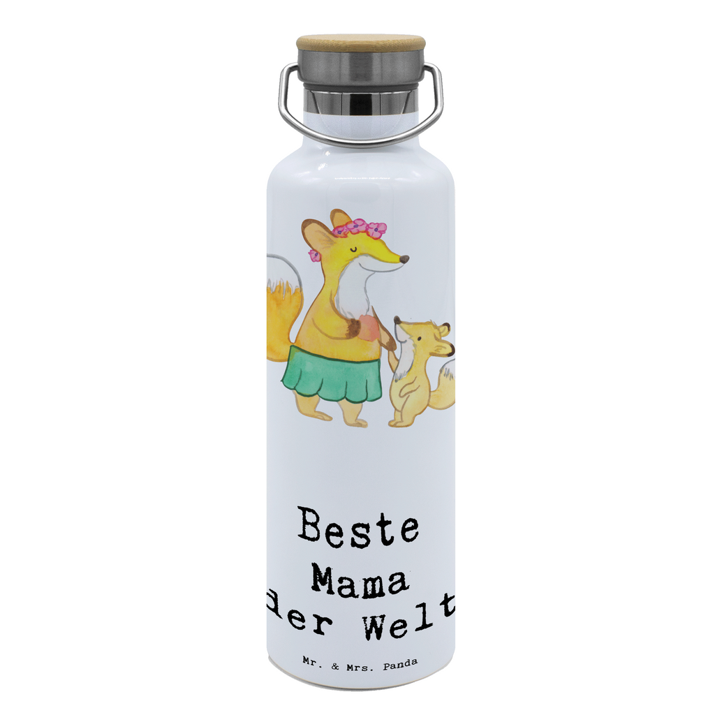 Trinkflasche Fuchs Beste Mama der Welt Thermosflasche, Isolierflasche, Edelstahl, Trinkflasche, isoliert, Wamrhaltefunktion, Sportflasche, Flasche zum Sport, Sportlerflasche, für, Dankeschön, Geschenk, Schenken, Geburtstag, Geburtstagsgeschenk, Geschenkidee, Danke, Bedanken, Mitbringsel, Freude machen, Geschenktipp, Mama, Mami, Mutter, Muttertag, Mutti, Ma, Tochter, Sohn, Beste Mama, Beste, Supermama