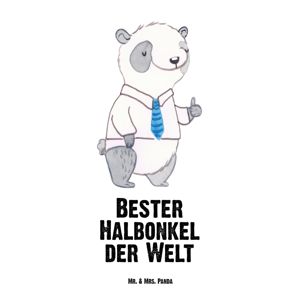 Trinkflasche Panda Bester Halbonkel der Welt Thermosflasche, Isolierflasche, Edelstahl, Trinkflasche, isoliert, Wamrhaltefunktion, Sportflasche, Flasche zum Sport, Sportlerflasche, für, Dankeschön, Geschenk, Schenken, Geburtstag, Geburtstagsgeschenk, Geschenkidee, Danke, Bedanken, Mitbringsel, Freude machen, Geschenktipp, Onkel, bester Onkel, Halbonkel, Stiefonkel, Stief, Stiefgeschwister, Familie, Kleinigkeit