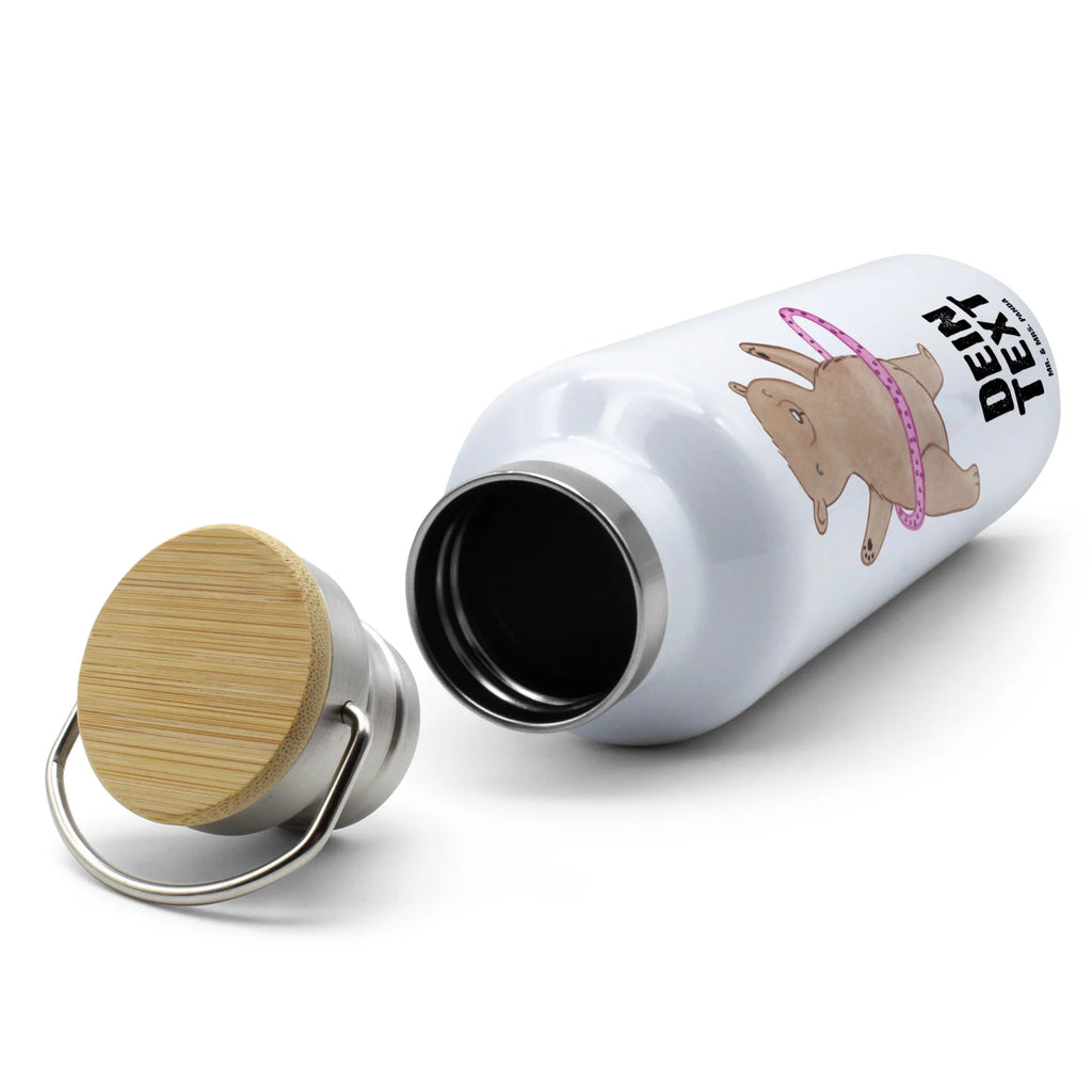 Personalisierte Trinkflasche Bär Hula Hoop Personalisierte Trinkflasche, Trinkflasche mit Namen, Trinkflasche bedrucken, Flasche personalisiert, Trinkflasch mit Aufdruck, Trinkflasche Werbegeschenk, Namensaufdruck Trinkflasche, Sportflasche personalisiert, Trinkflasche Sport, Geschenk, Sport, Sportart, Hobby, Schenken, Danke, Dankeschön, Auszeichnung, Gewinn, Sportler, Hula Hoop, Fitness, Training