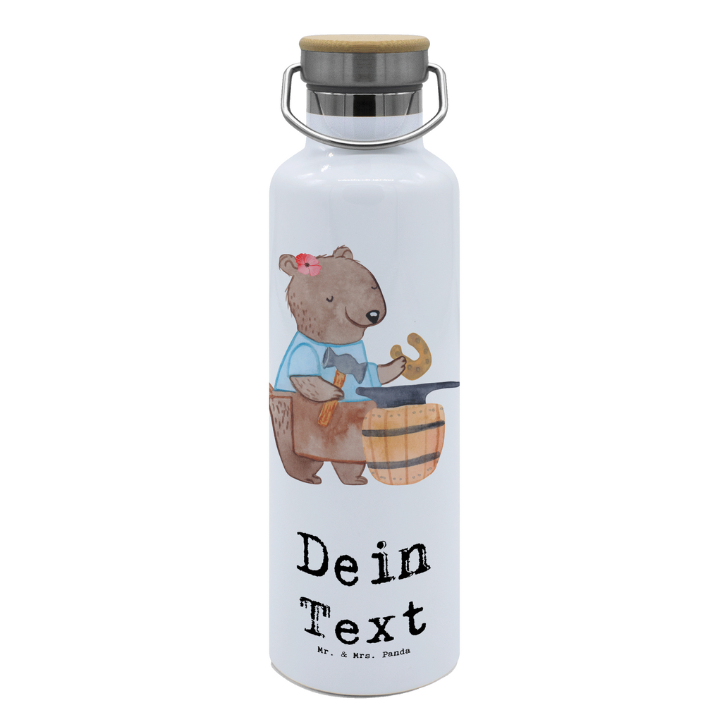 Personalisierte Trinkflasche Schmiedin mit Herz Personalisierte Trinkflasche, Trinkflasche mit Namen, Trinkflasche bedrucken, Flasche personalisiert, Trinkflasch mit Aufdruck, Trinkflasche Werbegeschenk, Namensaufdruck Trinkflasche, Sportflasche personalisiert, Trinkflasche Sport, Beruf, Ausbildung, Jubiläum, Abschied, Rente, Kollege, Kollegin, Geschenk, Schenken, Arbeitskollege, Mitarbeiter, Firma, Danke, Dankeschön