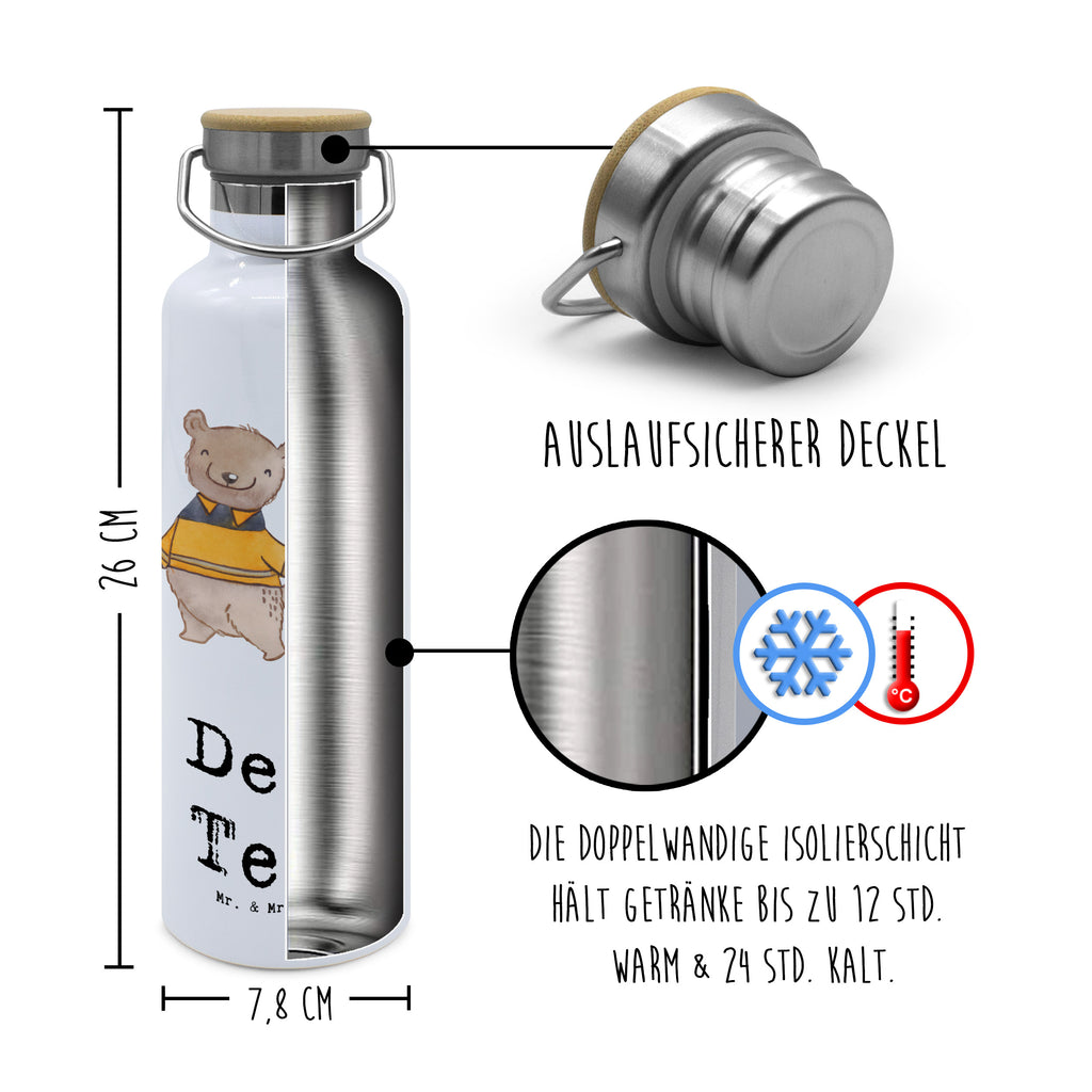 Personalisierte Trinkflasche Müllwerker mit Herz Personalisierte Trinkflasche, Trinkflasche mit Namen, Trinkflasche bedrucken, Flasche personalisiert, Trinkflasch mit Aufdruck, Trinkflasche Werbegeschenk, Namensaufdruck Trinkflasche, Sportflasche personalisiert, Trinkflasche Sport, Beruf, Ausbildung, Jubiläum, Abschied, Rente, Kollege, Kollegin, Geschenk, Schenken, Arbeitskollege, Mitarbeiter, Firma, Danke, Dankeschön, Müllwerker, Fachkraft Kreislauf- und Abfallwirtschaft, Müllentsorger, Kehrichtmann, Müllmann, Müllfahrer