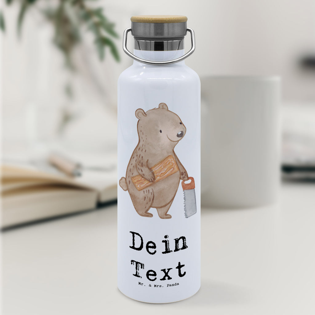 Personalisierte Trinkflasche Tischler mit Herz Personalisierte Trinkflasche, Trinkflasche mit Namen, Trinkflasche bedrucken, Flasche personalisiert, Trinkflasch mit Aufdruck, Trinkflasche Werbegeschenk, Namensaufdruck Trinkflasche, Sportflasche personalisiert, Trinkflasche Sport, Beruf, Ausbildung, Jubiläum, Abschied, Rente, Kollege, Kollegin, Geschenk, Schenken, Arbeitskollege, Mitarbeiter, Firma, Danke, Dankeschön