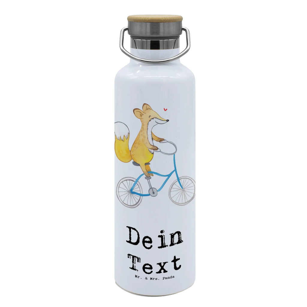 Personalisierte Trinkflasche Fuchs Fahrrad fahren Personalisierte Trinkflasche, Trinkflasche mit Namen, Trinkflasche bedrucken, Flasche personalisiert, Trinkflasch mit Aufdruck, Trinkflasche Werbegeschenk, Namensaufdruck Trinkflasche, Sportflasche personalisiert, Trinkflasche Sport, Geschenk, Sport, Sportart, Hobby, Schenken, Danke, Dankeschön, Auszeichnung, Gewinn, Sportler, Fahrrad fahren, Radeln, Trekking, Mountainbiking, Radsport