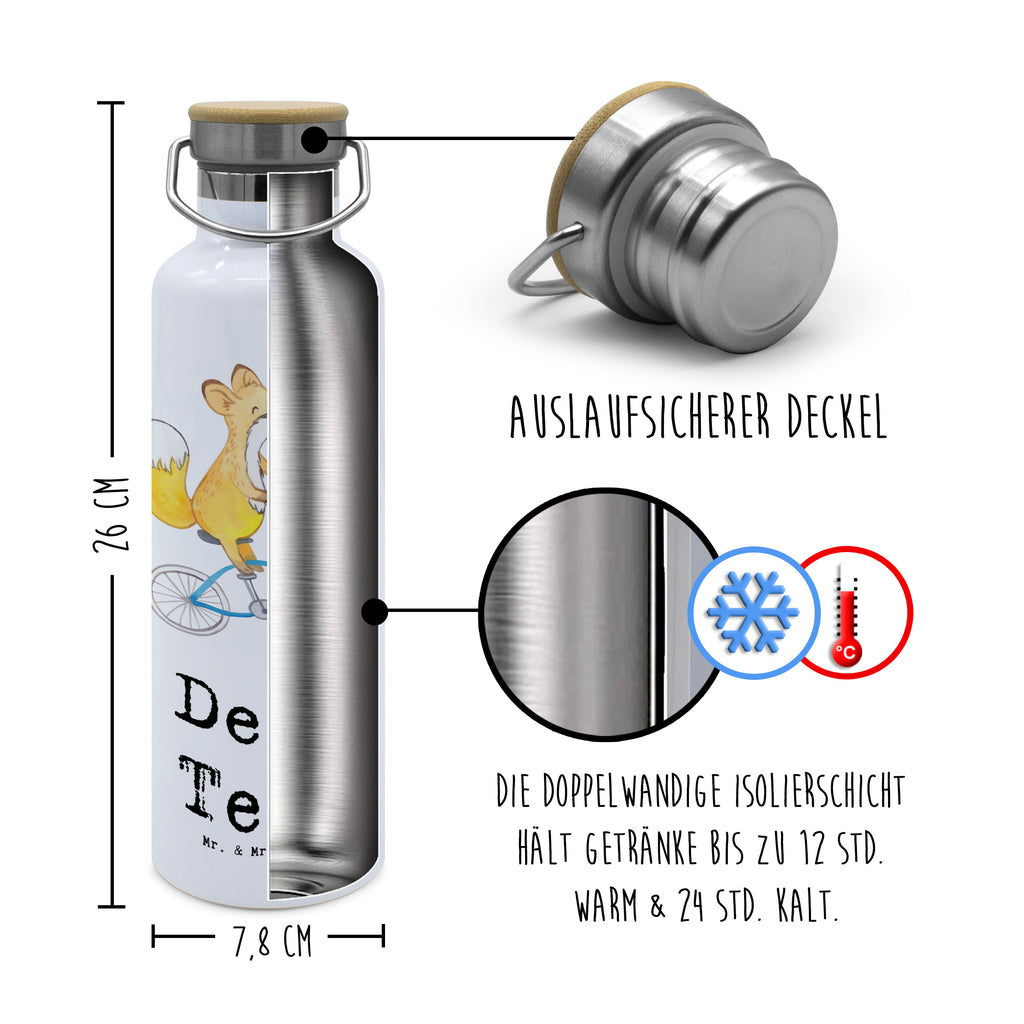 Personalisierte Trinkflasche Fuchs Fahrrad fahren Tage Personalisierte Trinkflasche, Trinkflasche mit Namen, Trinkflasche bedrucken, Flasche personalisiert, Trinkflasch mit Aufdruck, Trinkflasche Werbegeschenk, Namensaufdruck Trinkflasche, Sportflasche personalisiert, Trinkflasche Sport, Geschenk, Sport, Sportart, Hobby, Schenken, Danke, Dankeschön, Auszeichnung, Gewinn, Sportler, Fahrrad fahren, Radeln, Trekking, Mountainbiking, Radsport