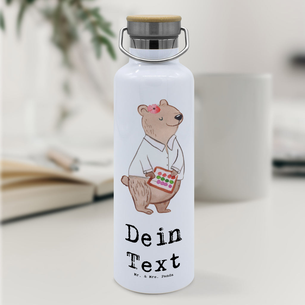 Personalisierte Trinkflasche Bankangestellte mit Herz Personalisierte Trinkflasche, Trinkflasche mit Namen, Trinkflasche bedrucken, Flasche personalisiert, Trinkflasch mit Aufdruck, Trinkflasche Werbegeschenk, Namensaufdruck Trinkflasche, Sportflasche personalisiert, Trinkflasche Sport, Beruf, Ausbildung, Jubiläum, Abschied, Rente, Kollege, Kollegin, Geschenk, Schenken, Arbeitskollege, Mitarbeiter, Firma, Danke, Dankeschön, Bankangestellte, Bankfachfrau, Bänkerin, Bankberaterin