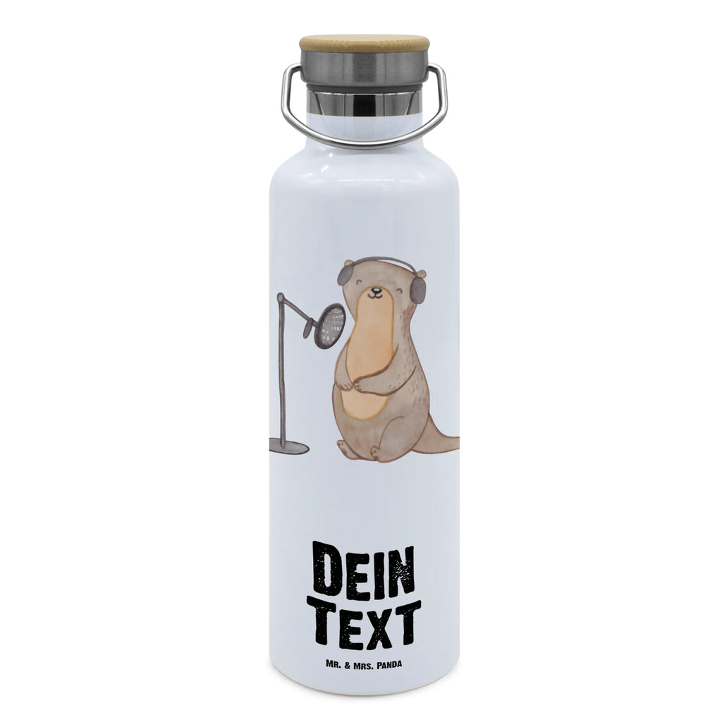 Personalisierte Trinkflasche Otter Podcast aufnehmen Personalisierte Trinkflasche, Trinkflasche mit Namen, Trinkflasche bedrucken, Flasche personalisiert, Trinkflasch mit Aufdruck, Trinkflasche Werbegeschenk, Namensaufdruck Trinkflasche, Sportflasche personalisiert, Trinkflasche Sport, Geschenk, Sport, Sportart, Hobby, Schenken, Danke, Dankeschön, Auszeichnung, Gewinn, Sportler, Podcast aufnehmen, Podcast produzieren, Podcasterin, Podcaster