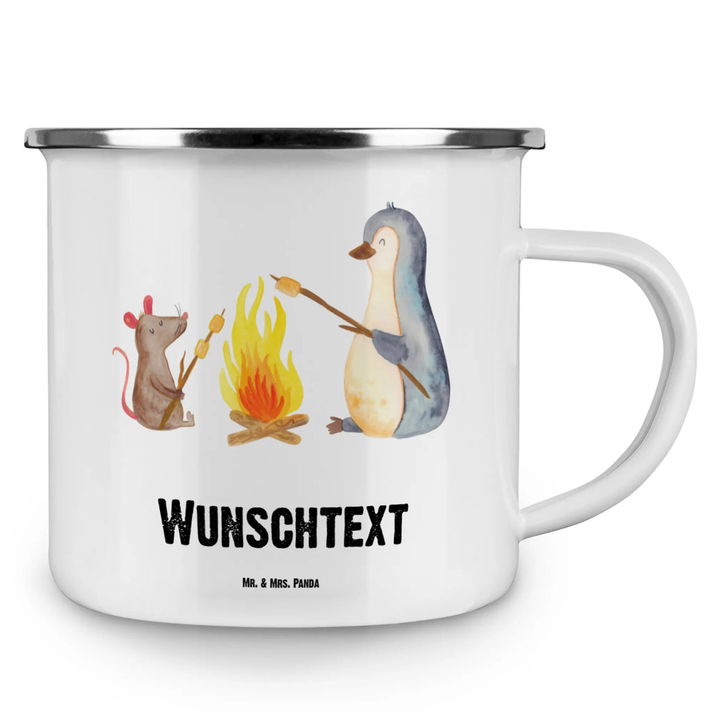 Personalisierte Emaille Tasse Pinguin Lagerfeuer Emaille Tasse personalisiert, Emaille Tasse mit Namen, Campingtasse personalisiert, Namenstasse, Campingtasse bedrucken, Campinggeschirr personalsisert, tasse mit namen, personalisierte tassen, personalisierte tasse, tasse selbst gestalten, tasse bedrucken, tassen bedrucken, Pinguin, Maus, Pinguine, Lagerfeuer, Leben, Arbeit, Job, Motivation, Büro, Büroalltag, Lebensspruch, Lebensmotivation, Neustart, Liebe, grillen, Feuer, Marshmallows