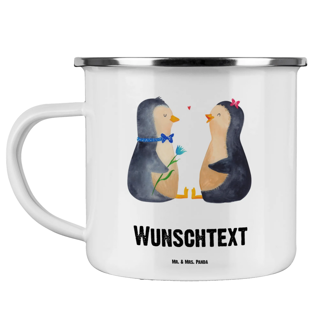 Personalisierte Emaille Tasse Pinguin Pärchen Emaille Tasse personalisiert, Emaille Tasse mit Namen, Campingtasse personalisiert, Namenstasse, Campingtasse bedrucken, Campinggeschirr personalsisert, tasse mit namen, personalisierte tassen, personalisierte tasse, tasse selbst gestalten, tasse bedrucken, tassen bedrucken, Pinguin, Pinguine, Liebe, Liebespaar, Liebesbeweis, Liebesgeschenk, Verlobung, Jahrestag, Hochzeitstag, Hochzeit, Hochzeitsgeschenk, große Liebe, Traumpaar