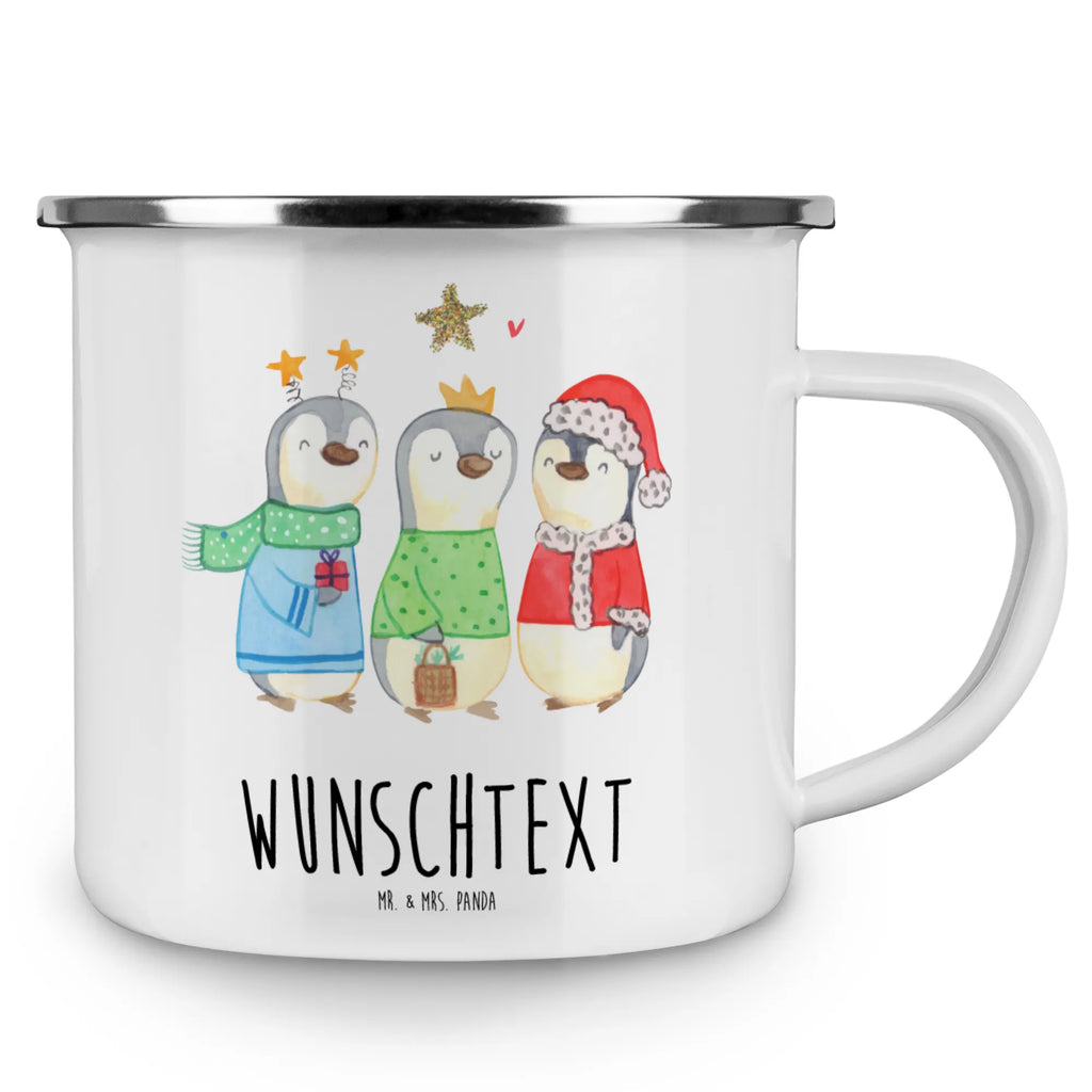 Personalisierte Emaille Tasse Winterzeit Heilige drei Könige Emaille Tasse personalisiert, Emaille Tasse mit Namen, Campingtasse personalisiert, Namenstasse, Campingtasse bedrucken, Campinggeschirr personalsisert, tasse mit namen, personalisierte tassen, personalisierte tasse, tasse selbst gestalten, tasse bedrucken, tassen bedrucken, Winter, Weihnachten, Weihnachtsdeko, Nikolaus, Advent, Heiligabend, Wintermotiv, Weihnachtsmann, Heilige drei Könige, Weihnachtstage, Weihnachtszeit