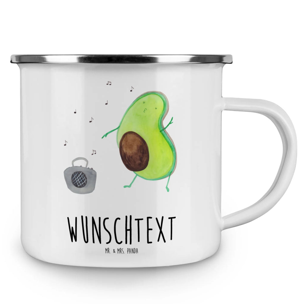 Personalisierte Emaille Tasse Avocado tanzt Emaille Tasse personalisiert, Emaille Tasse mit Namen, Campingtasse personalisiert, Namenstasse, Campingtasse bedrucken, Campinggeschirr personalsisert, tasse mit namen, personalisierte tassen, personalisierte tasse, tasse selbst gestalten, tasse bedrucken, tassen bedrucken, Avocado, Veggie, Vegan, Gesund