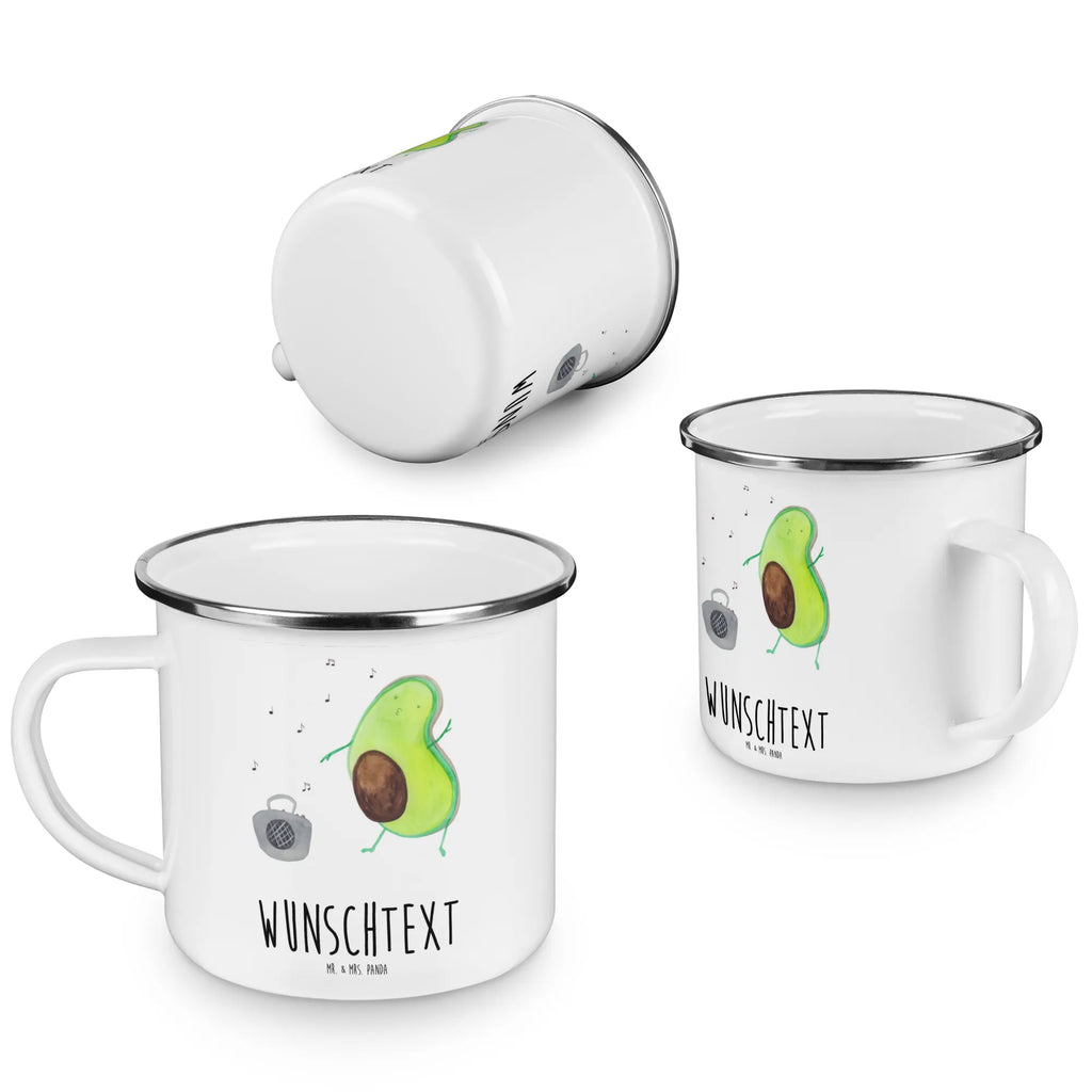 Personalisierte Emaille Tasse Avocado tanzt Emaille Tasse personalisiert, Emaille Tasse mit Namen, Campingtasse personalisiert, Namenstasse, Campingtasse bedrucken, Campinggeschirr personalsisert, tasse mit namen, personalisierte tassen, personalisierte tasse, tasse selbst gestalten, tasse bedrucken, tassen bedrucken, Avocado, Veggie, Vegan, Gesund