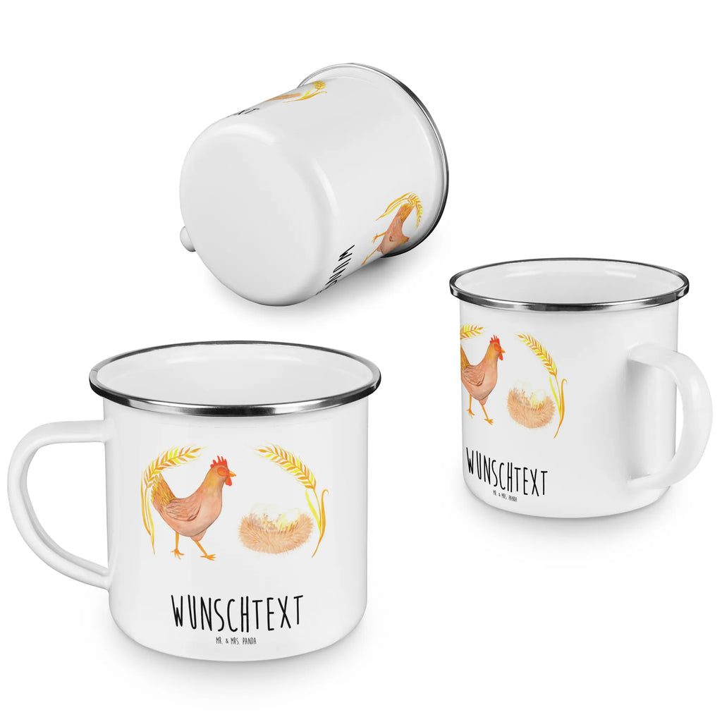 Personalisierte Emaille Tasse Huhn stolz Emaille Tasse personalisiert, Emaille Tasse mit Namen, Campingtasse personalisiert, Namenstasse, Campingtasse bedrucken, Campinggeschirr personalsisert, tasse mit namen, personalisierte tassen, personalisierte tasse, tasse selbst gestalten, tasse bedrucken, tassen bedrucken, Bauernhof, Hoftiere, Landwirt, Landwirtin, Hahn, Henne, Hühner, Eier, Hof, Landleben, Motivation, Geburt, Magie, Spruch, Schwangerschaft