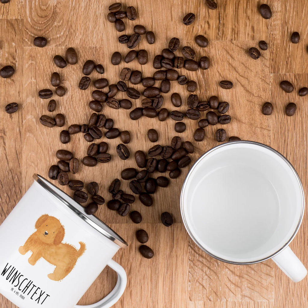 Personalisierte Emaille Tasse Hund flauschig Emaille Tasse personalisiert, Emaille Tasse mit Namen, Campingtasse personalisiert, Namenstasse, Campingtasse bedrucken, Campinggeschirr personalsisert, tasse mit namen, personalisierte tassen, personalisierte tasse, tasse selbst gestalten, tasse bedrucken, tassen bedrucken, Hund, Hundemotiv, Haustier, Hunderasse, Tierliebhaber, Hundebesitzer, Sprüche, Hunde, Frauchen, Hundemama, Hundeliebe