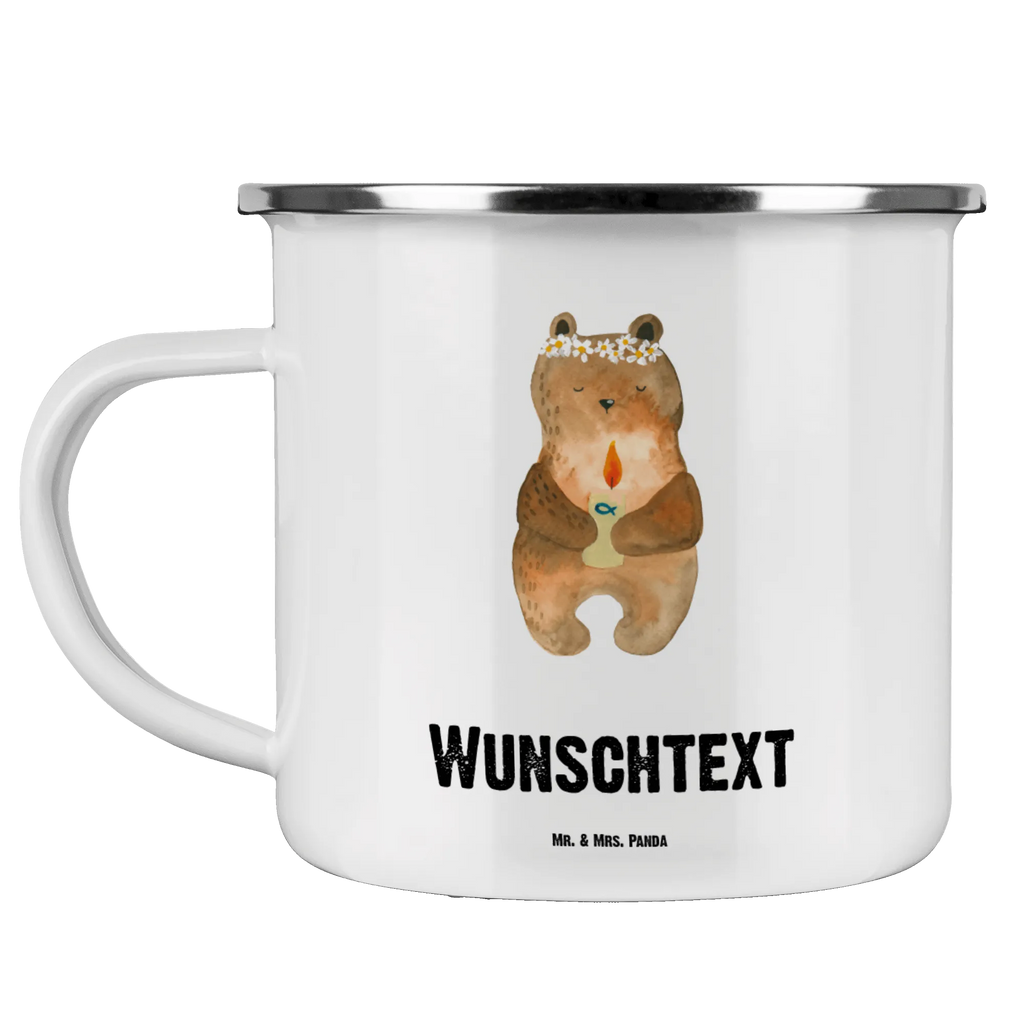 Personalisierte Emaille Tasse Kommunion-Bär Emaille Tasse personalisiert, Emaille Tasse mit Namen, Campingtasse personalisiert, Namenstasse, Campingtasse bedrucken, Campinggeschirr personalsisert, tasse mit namen, personalisierte tassen, personalisierte tasse, tasse selbst gestalten, tasse bedrucken, tassen bedrucken, Bär, Teddy, Teddybär, Kommunion, Gottes Segen, Taufkerze, katholisch