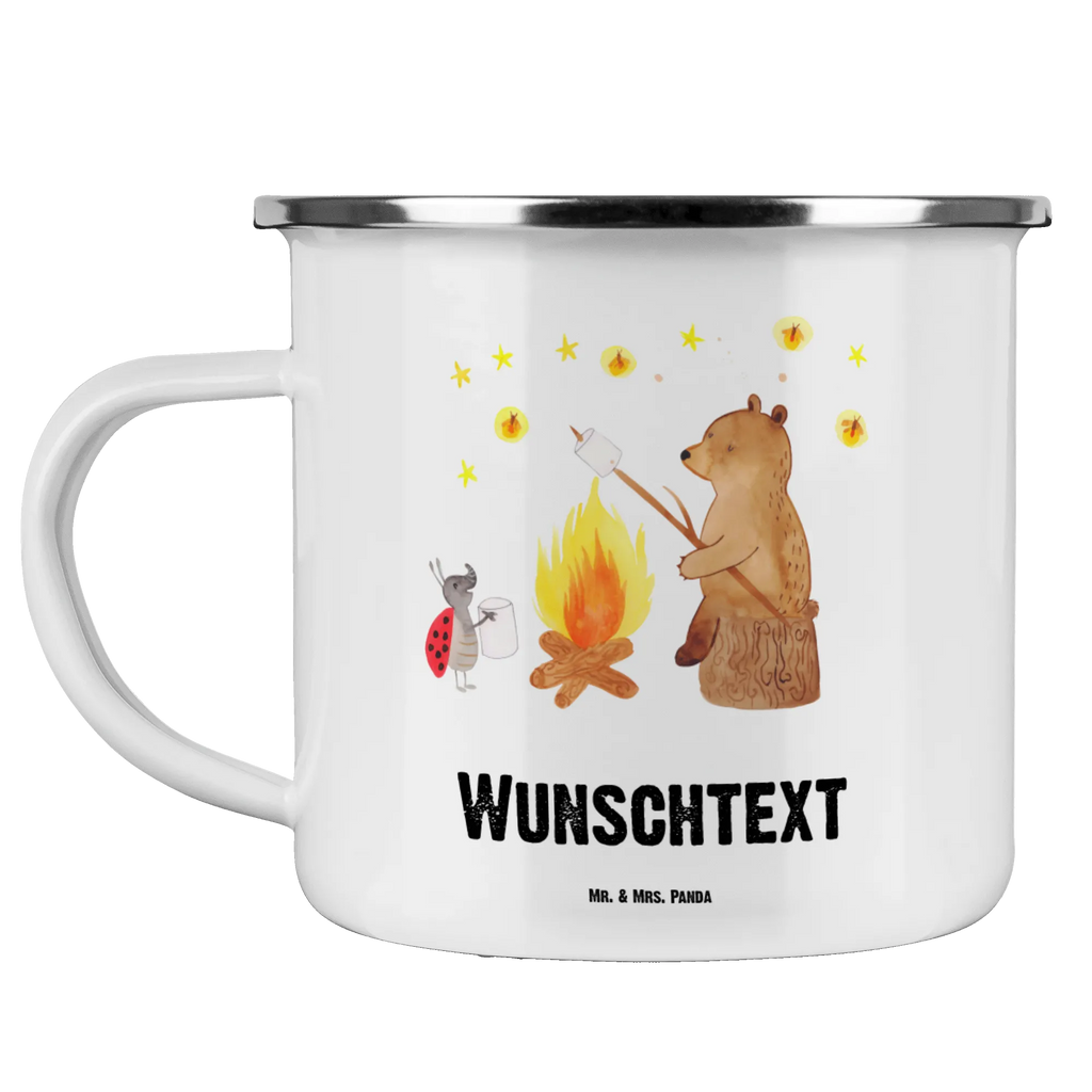 Personalisierte Emaille Tasse Bär & Marienkäfer Lagerfeuer Emaille Tasse personalisiert, Emaille Tasse mit Namen, Campingtasse personalisiert, Namenstasse, Campingtasse bedrucken, Campinggeschirr personalsisert, tasse mit namen, personalisierte tassen, personalisierte tasse, tasse selbst gestalten, tasse bedrucken, tassen bedrucken, Bär, Teddy, Teddybär, Lagerfeuer