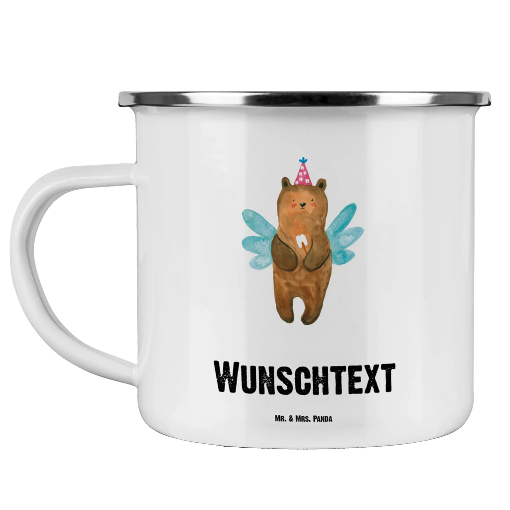 Personalisierte Emaille Tasse Zahnfee Bär Emaille Tasse personalisiert, Emaille Tasse mit Namen, Campingtasse personalisiert, Namenstasse, Campingtasse bedrucken, Campinggeschirr personalsisert, tasse mit namen, personalisierte tassen, personalisierte tasse, tasse selbst gestalten, tasse bedrucken, tassen bedrucken, Bär, Teddy, Teddybär, Zahnfee, Fee, Milchzahn, Erster Zahn