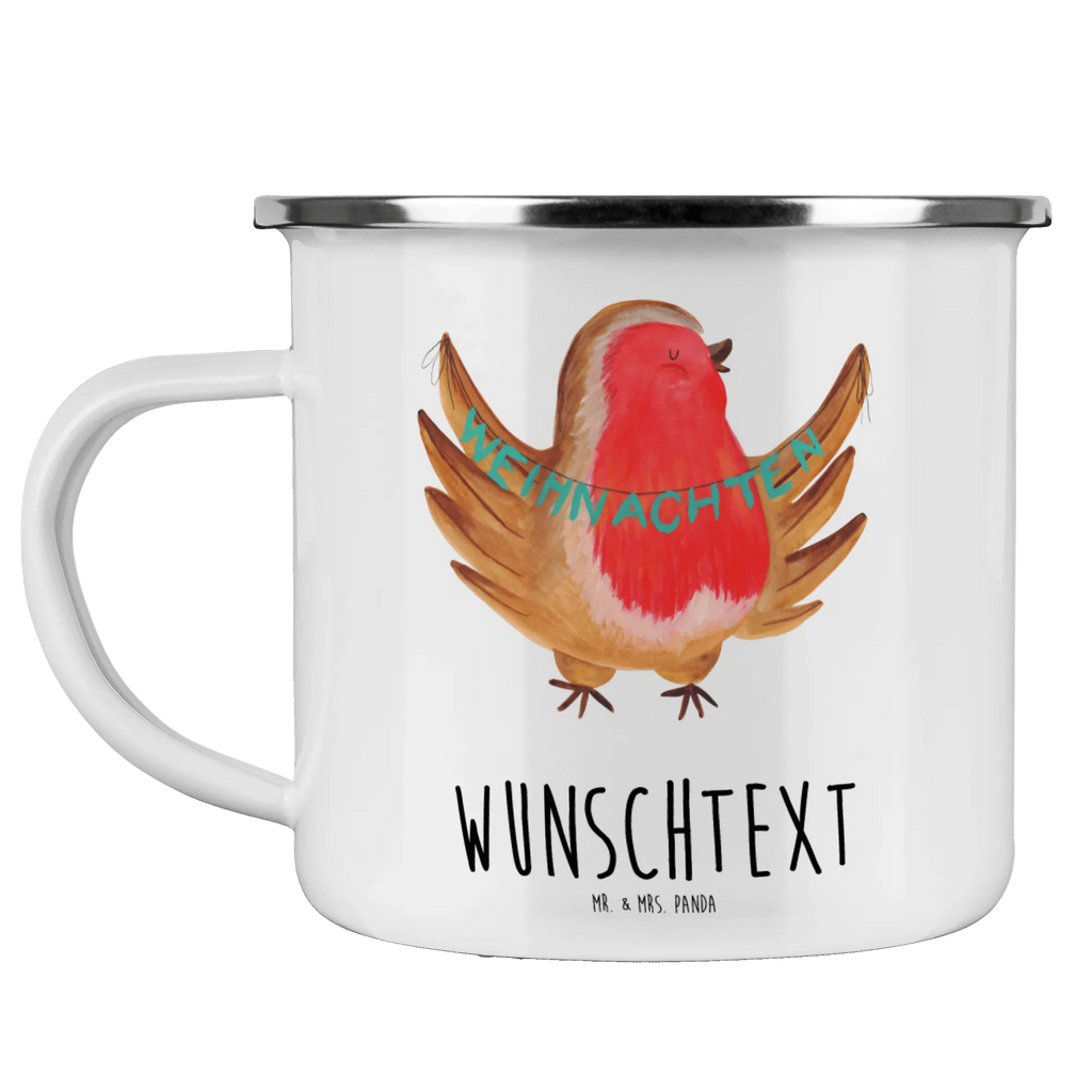 Personalisierte Emaille Tasse Rotkehlchen Weihnachten Emaille Tasse personalisiert, Emaille Tasse mit Namen, Campingtasse personalisiert, Namenstasse, Campingtasse bedrucken, Campinggeschirr personalsisert, tasse mit namen, personalisierte tassen, personalisierte tasse, tasse selbst gestalten, tasse bedrucken, tassen bedrucken, Winter, Weihnachten, Weihnachtsdeko, Nikolaus, Advent, Heiligabend, Wintermotiv, Frohe Weihnachten, Weihnachtsmotiv, Weihnachtsgruß, Vogel, xmas