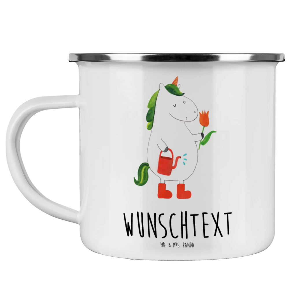 Personalisierte Emaille Tasse Einhorn Gärtner Emaille Tasse personalisiert, Emaille Tasse mit Namen, Campingtasse personalisiert, Namenstasse, Campingtasse bedrucken, Campinggeschirr personalsisert, tasse mit namen, personalisierte tassen, personalisierte tasse, tasse selbst gestalten, tasse bedrucken, tassen bedrucken, Einhorn, Einhörner, Einhorn Deko, Pegasus, Unicorn, Luftballon, Gießkanne, Giesskanne, Lebenslust, Freude, Blume, Freundin, Garten, Stiefel